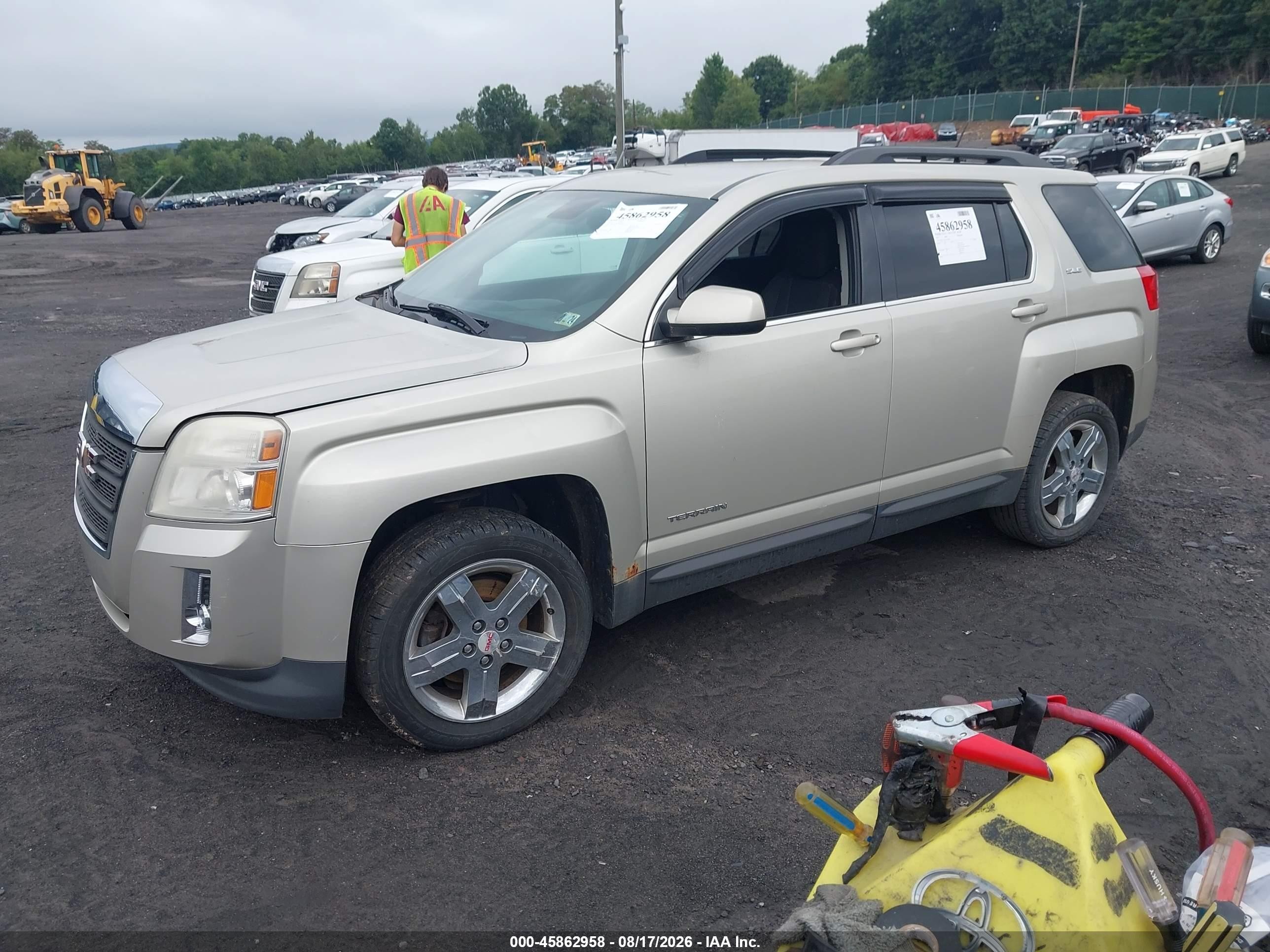 2013 Gmc Terrain Sle-2 Gold vin: 2GKFLTEK2D6265789