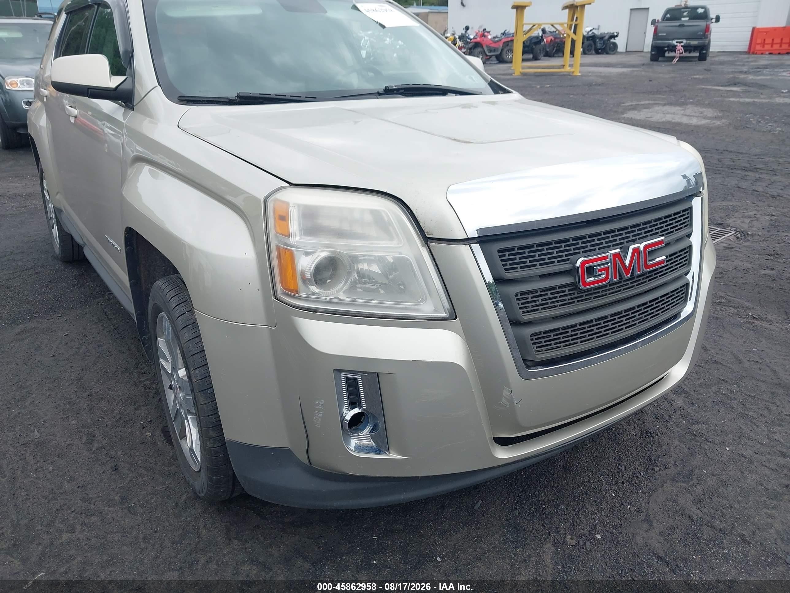2013 Gmc Terrain Sle-2 Gold vin: 2GKFLTEK2D6265789