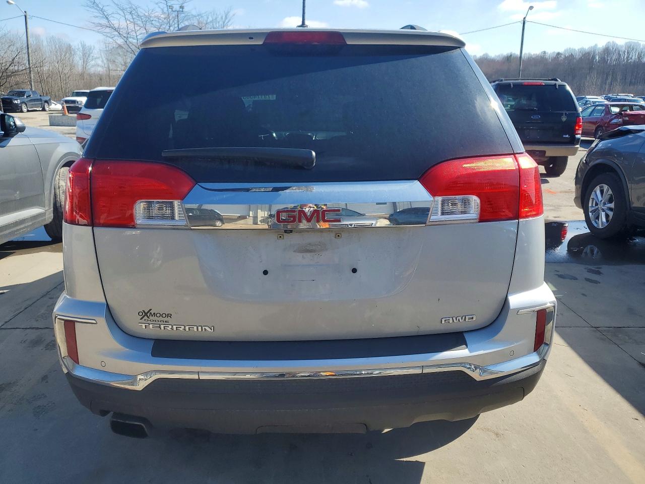 2017 Gmc Terrain Sle Silver vin: 2GKFLTEK2H6330579