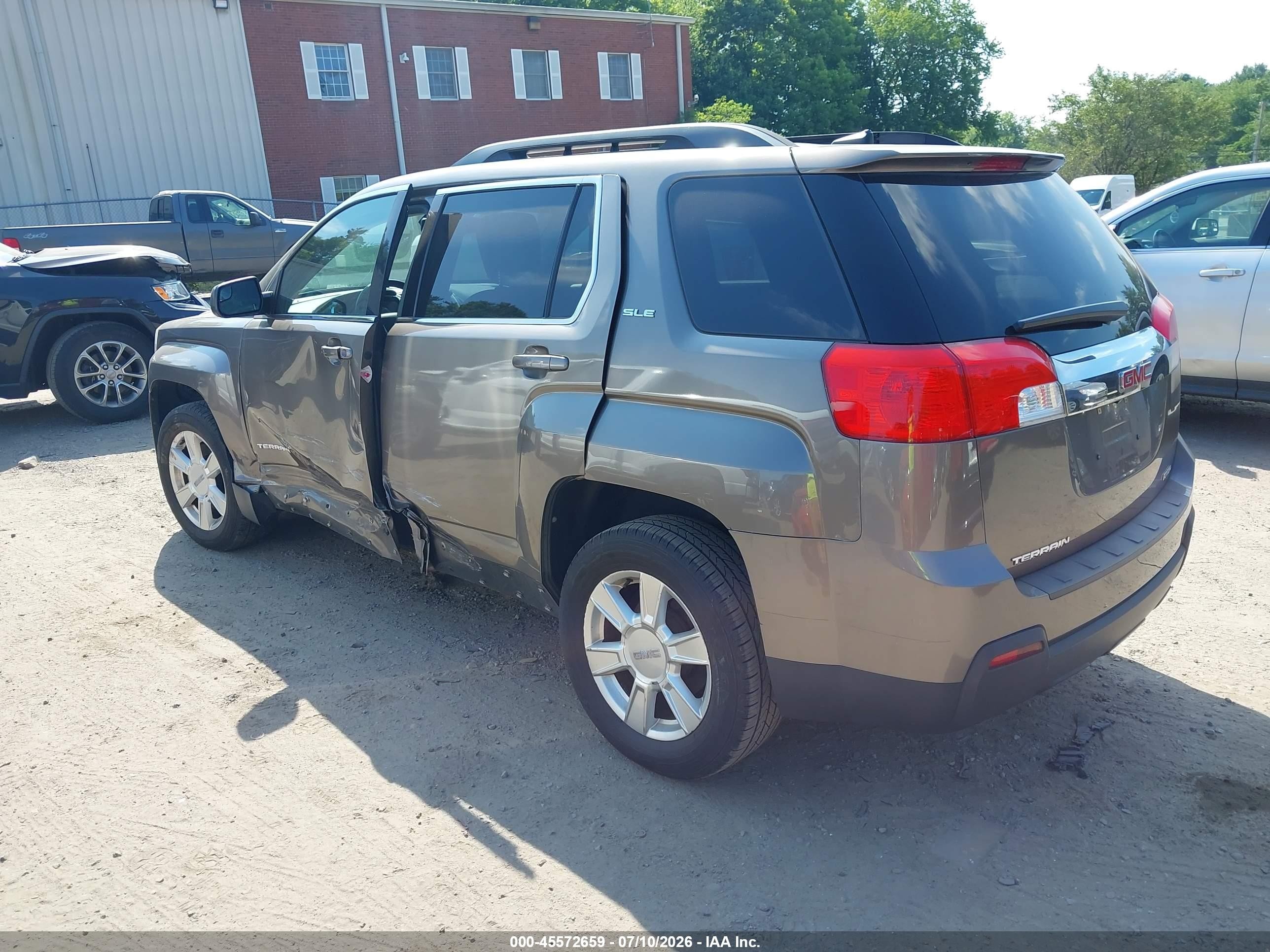 2012 Gmc Terrain Sle-2 Коричневый vin: 2GKFLTEK3C6263421