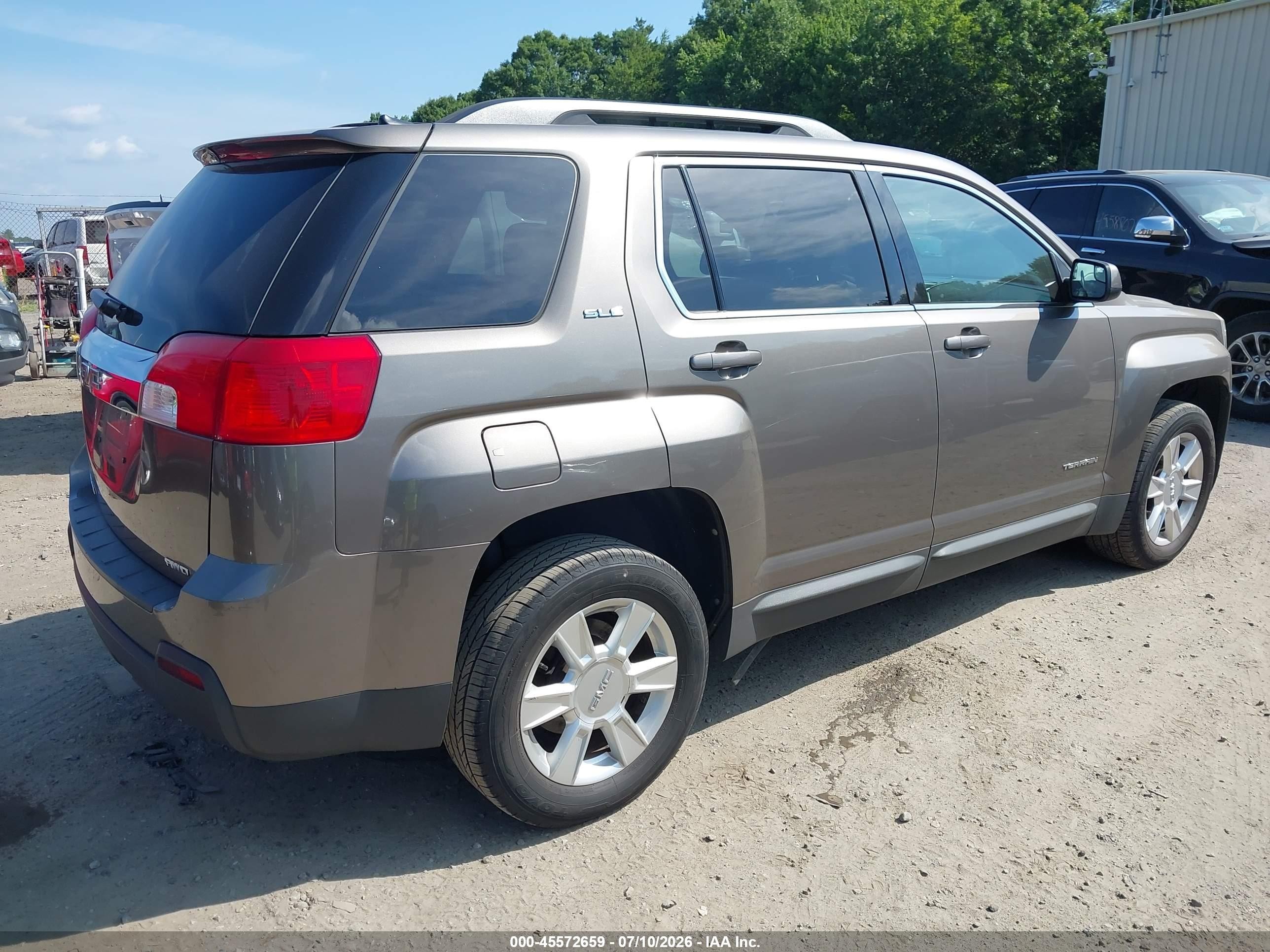 2012 Gmc Terrain Sle-2 Коричневый vin: 2GKFLTEK3C6263421