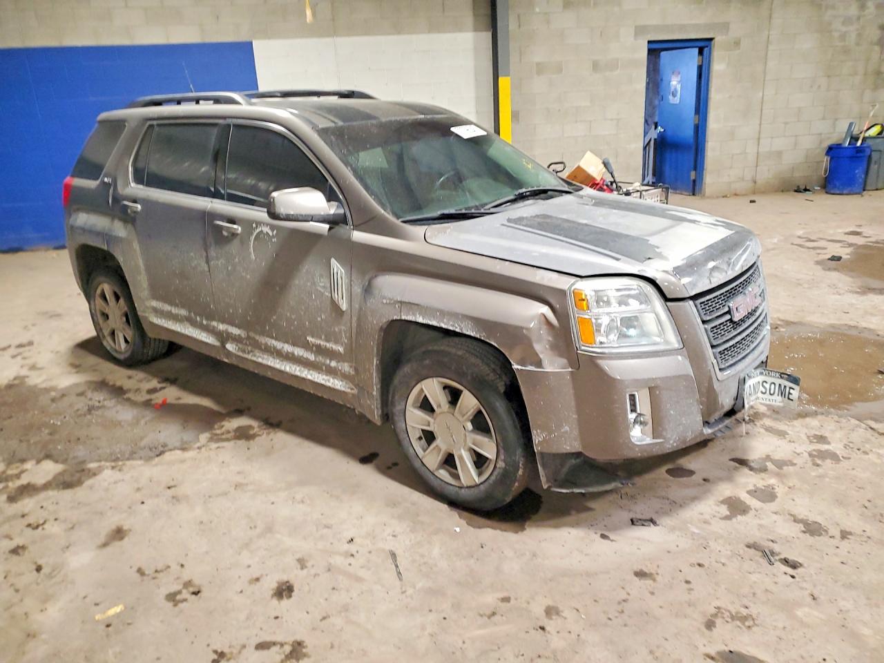 2012 Gmc Terrain Sle Gray vin: 2GKFLTEK3C6389973