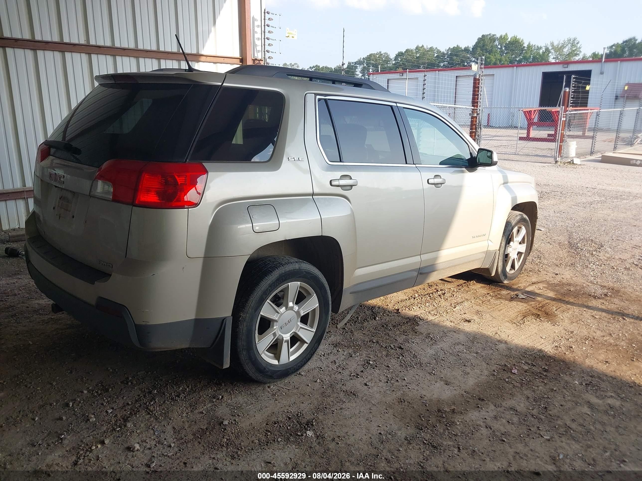 2013 Gmc Terrain Sle-2 Tan vin: 2GKFLTEK3D6319262