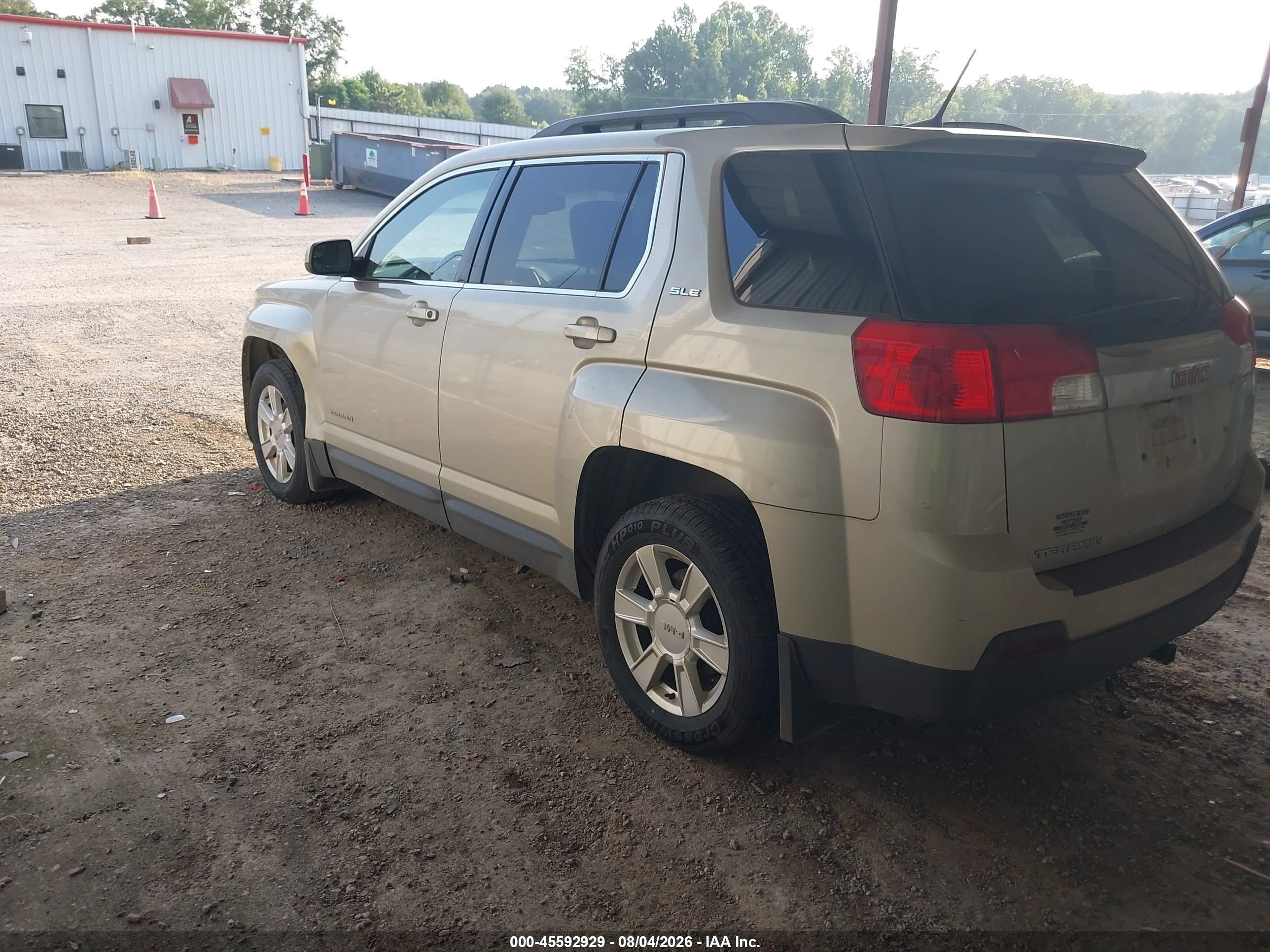 2013 Gmc Terrain Sle-2 Tan vin: 2GKFLTEK3D6319262