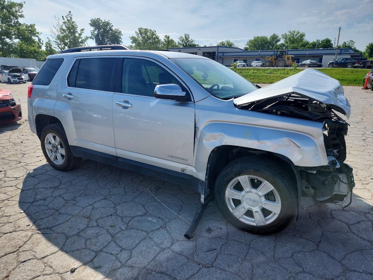 2012 Gmc Terrain Sle Silver vin: 2GKFLTEK4C6193489