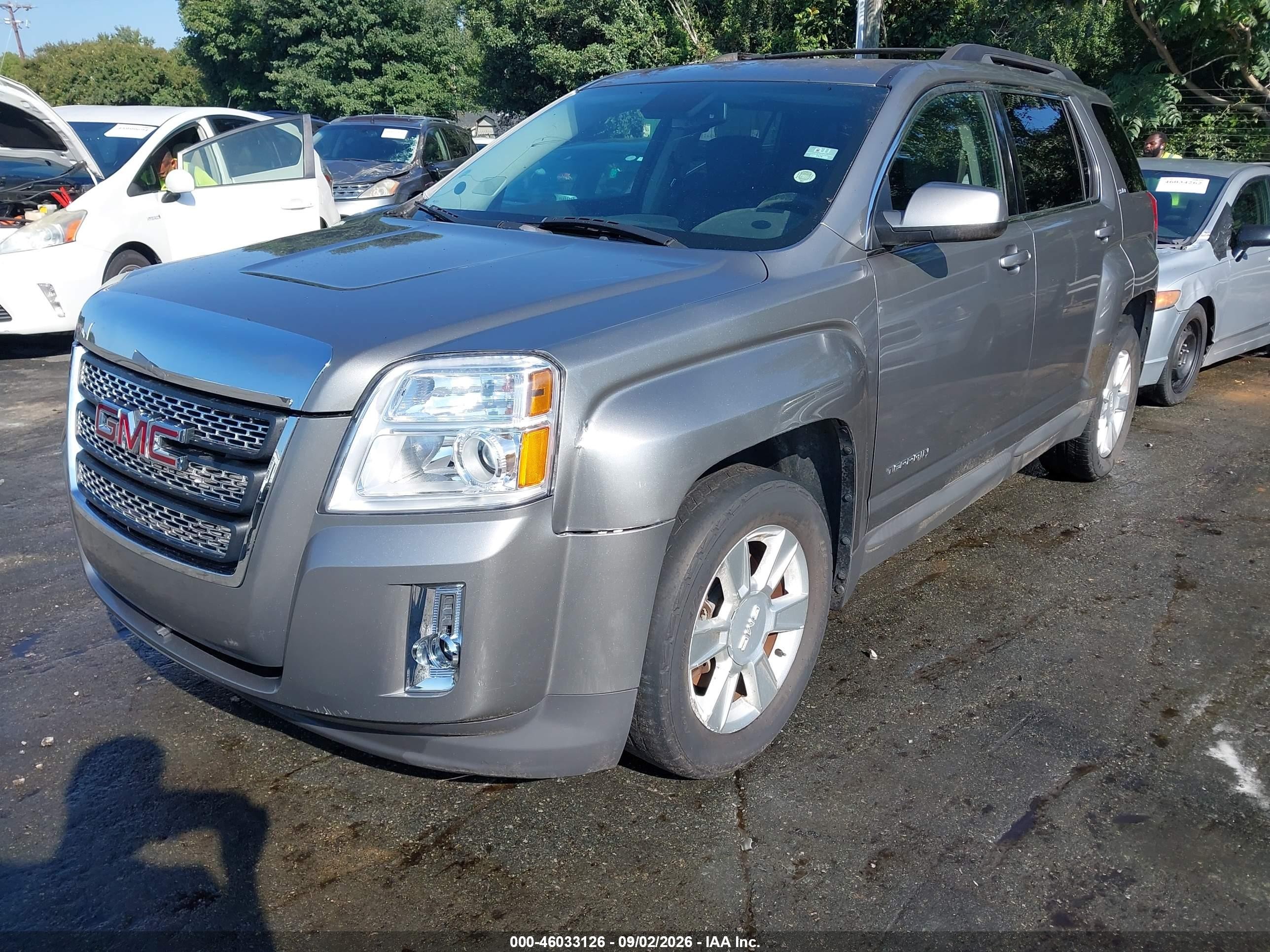 2012 Gmc Terrain Sle-2 Gray vin: 2GKFLTEK4C6377055
