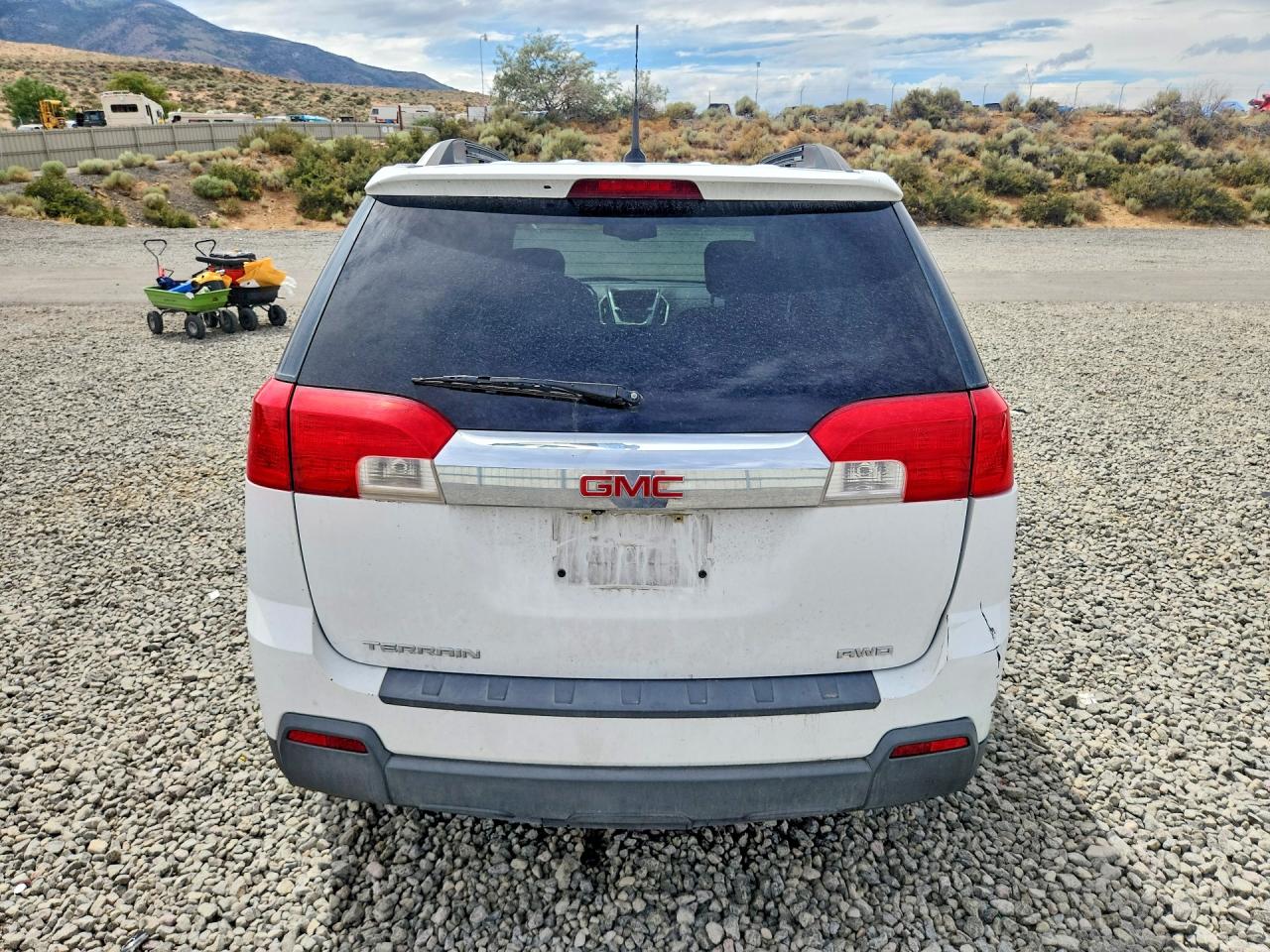 2012 Gmc Terrain Sle White vin: 2GKFLTEK4C6389500