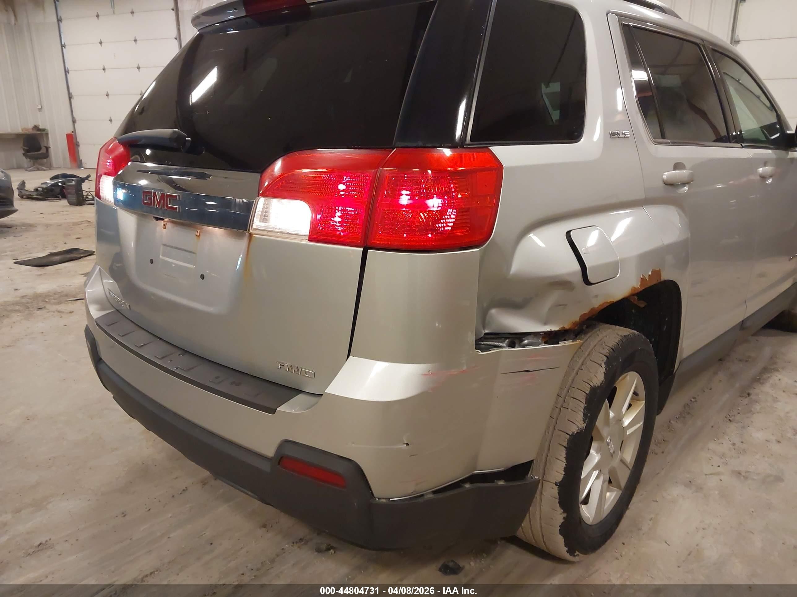 2013 Gmc Terrain Sle-2 Серебряный vin: 2GKFLTEK4D6142267