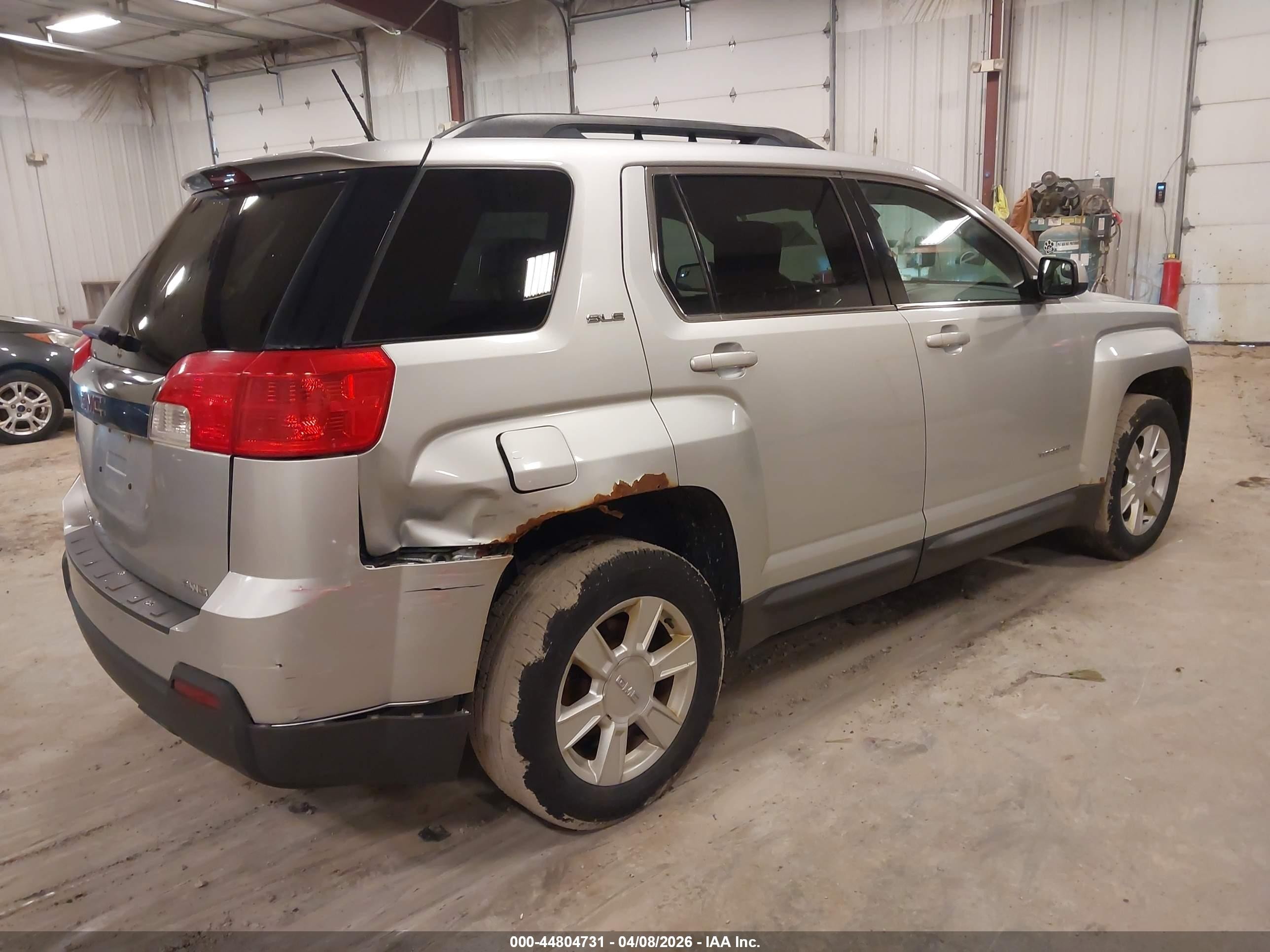 2013 Gmc Terrain Sle-2 Серебряный vin: 2GKFLTEK4D6142267