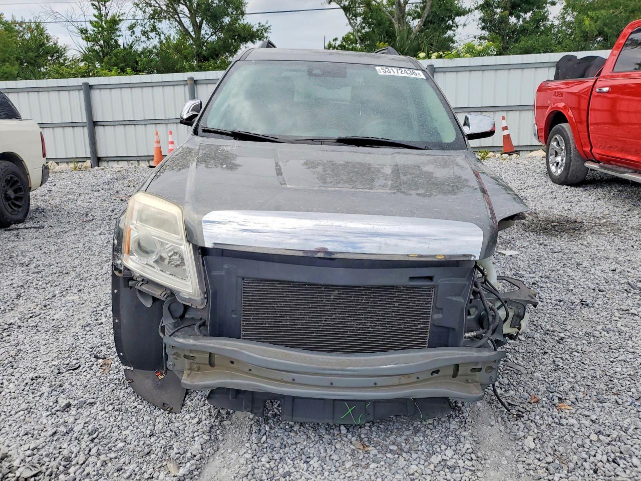 2013 Gmc Terrain Sle Gray vin: 2GKFLTEK4D6426546