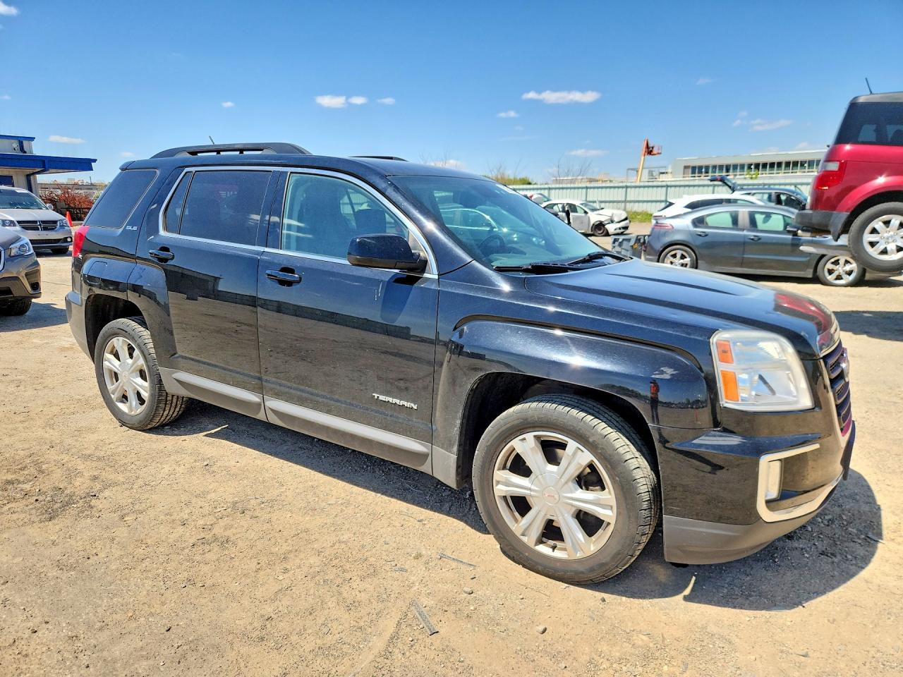 2017 Gmc Terrain Sle Black vin: 2GKFLTEK4H6331216