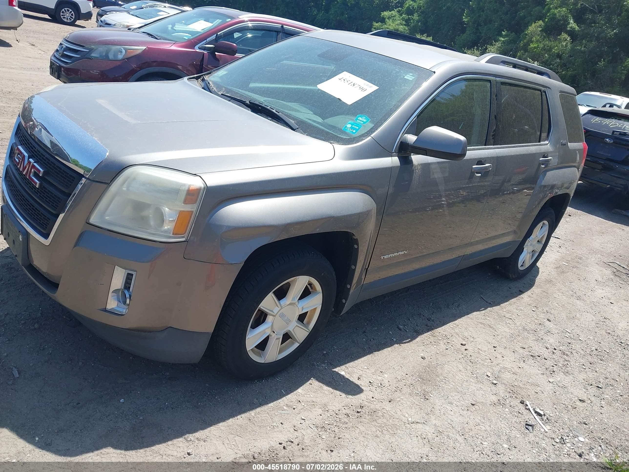 2012 Gmc Terrain Sle-2 Коричневый vin: 2GKFLTEK5C6250718