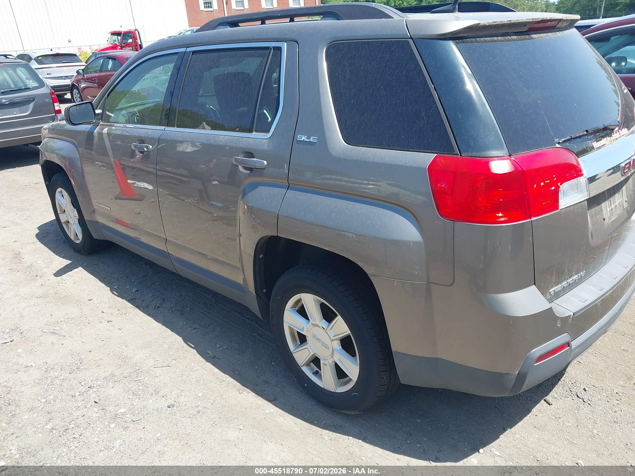 2012 Gmc Terrain Sle-2 Коричневый vin: 2GKFLTEK5C6250718