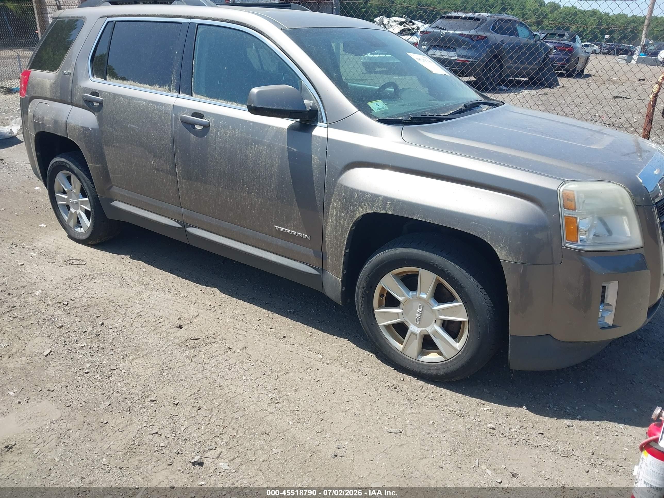 2012 Gmc Terrain Sle-2 Коричневый vin: 2GKFLTEK5C6250718