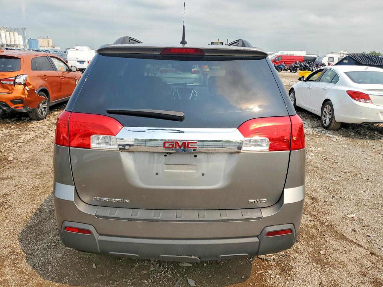 2012 Gmc Terrain Sle Gray vin: 2GKFLTEK5C6332318