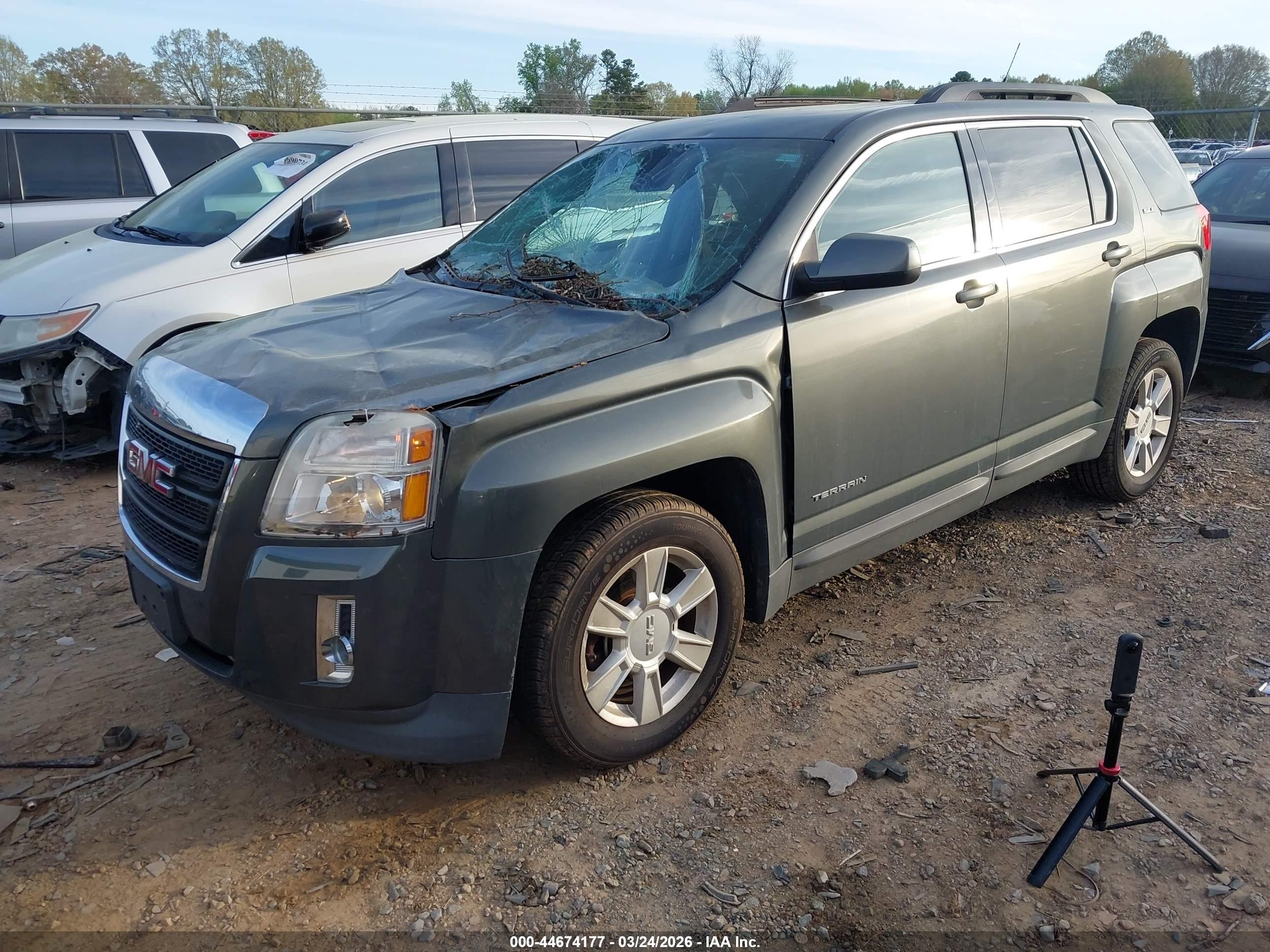 2013 Gmc Terrain Sle-2 Gray vin: 2GKFLTEK7D6144529