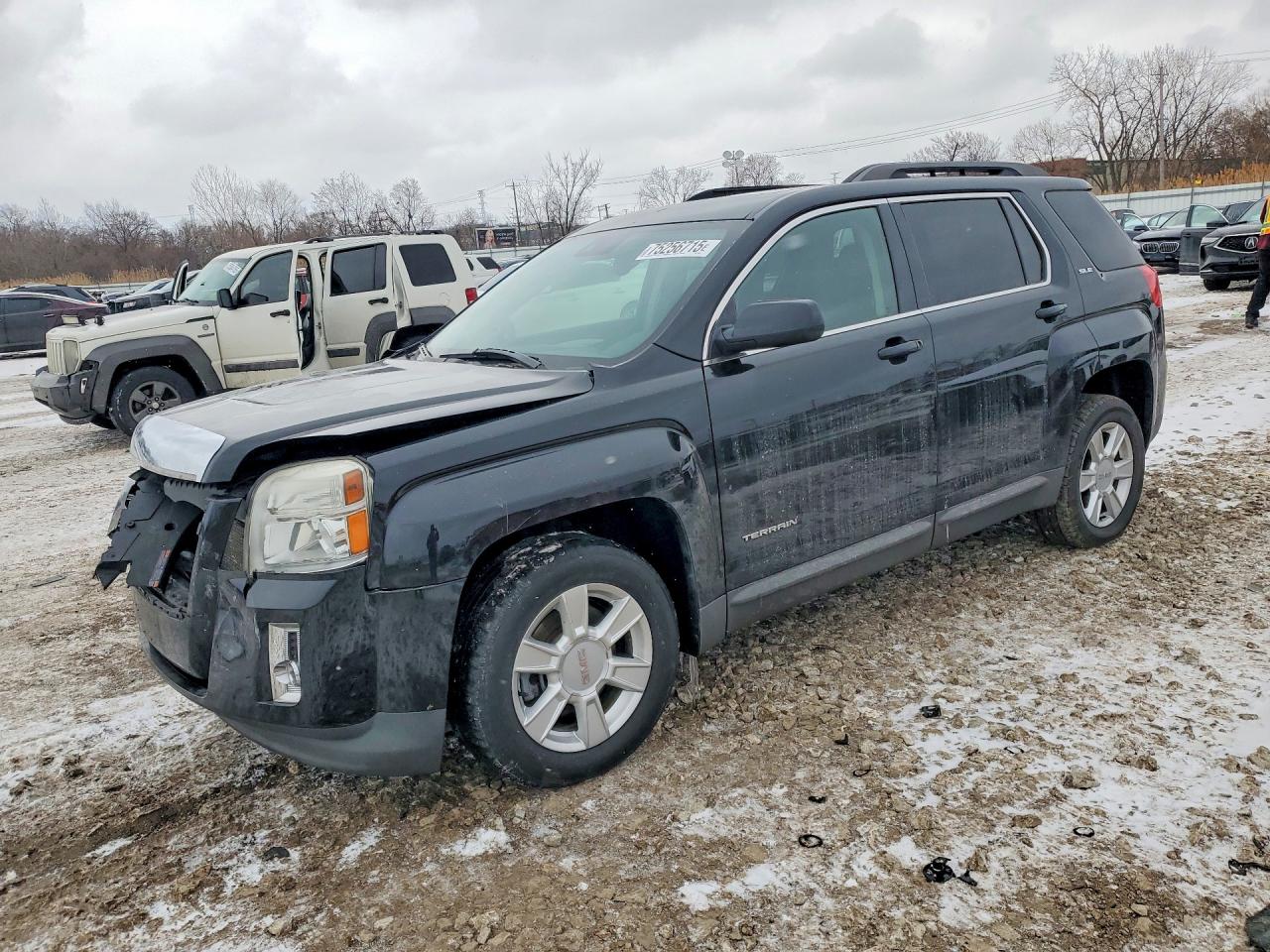 2013 Gmc Terrain Sle Black vin: 2GKFLTEK7D6167681