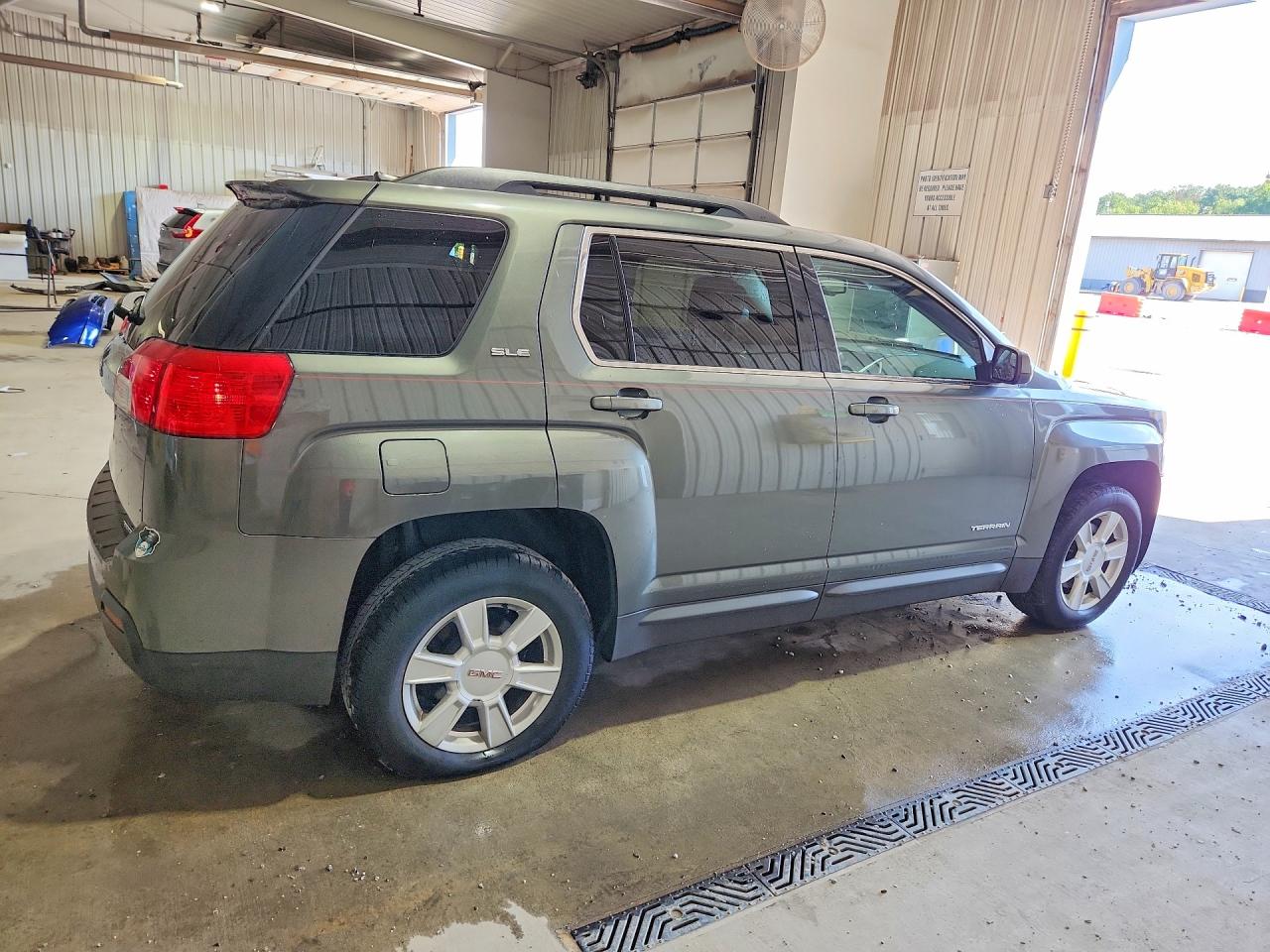 2013 Gmc Terrain Sle Gray vin: 2GKFLTEK7D6286136