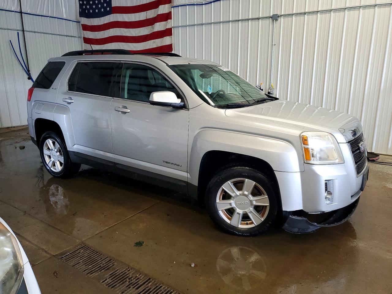 2013 Gmc Terrain Sle Silver vin: 2GKFLTEK8D6349860
