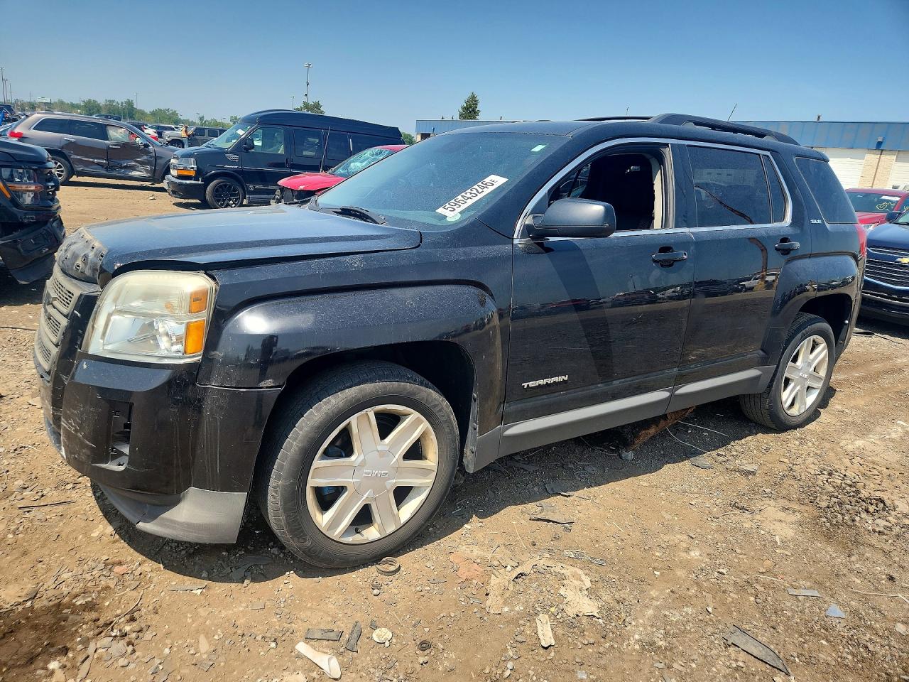2012 Gmc Terrain Sle Black vin: 2GKFLTEKXC6148931