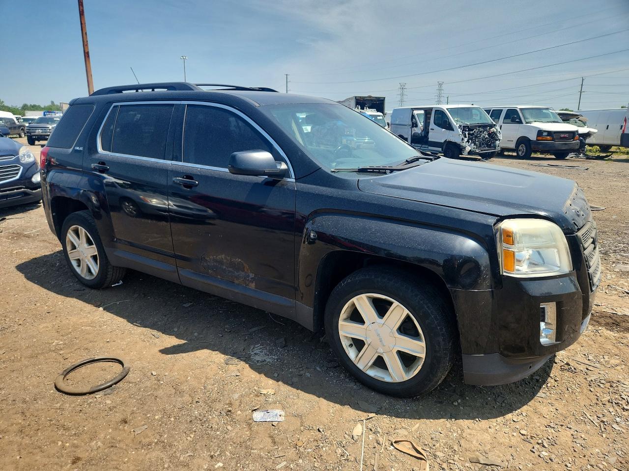 2012 Gmc Terrain Sle Black vin: 2GKFLTEKXC6148931