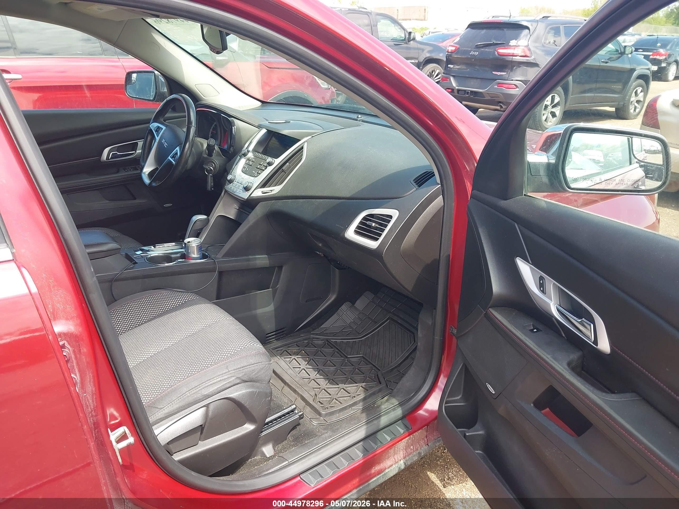 2012 Gmc Terrain Sle-2 Красный vin: 2GKFLTEKXC6369915