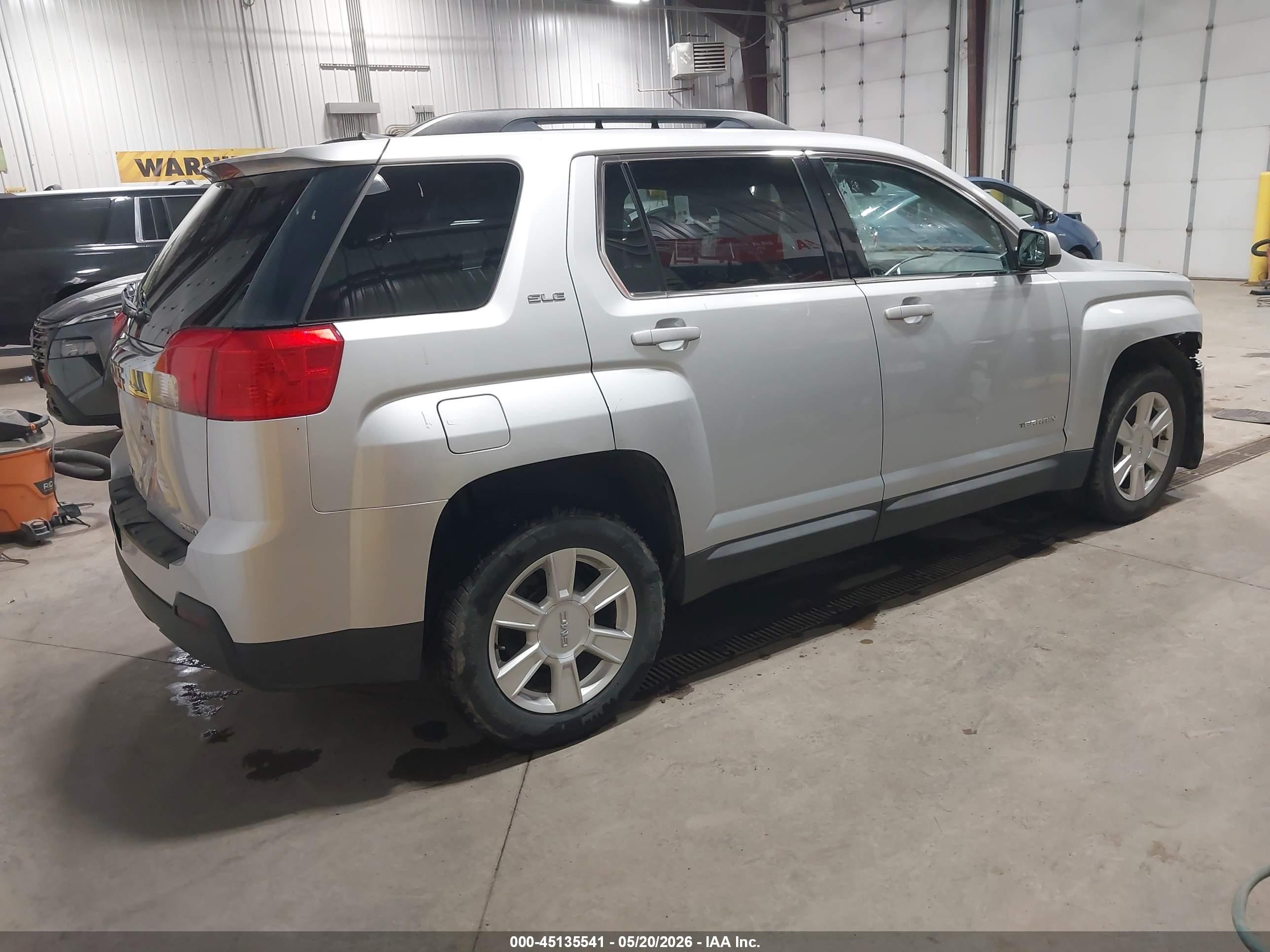 2013 Gmc Terrain Sle-2 Серый vin: 2GKFLTEKXD6103134