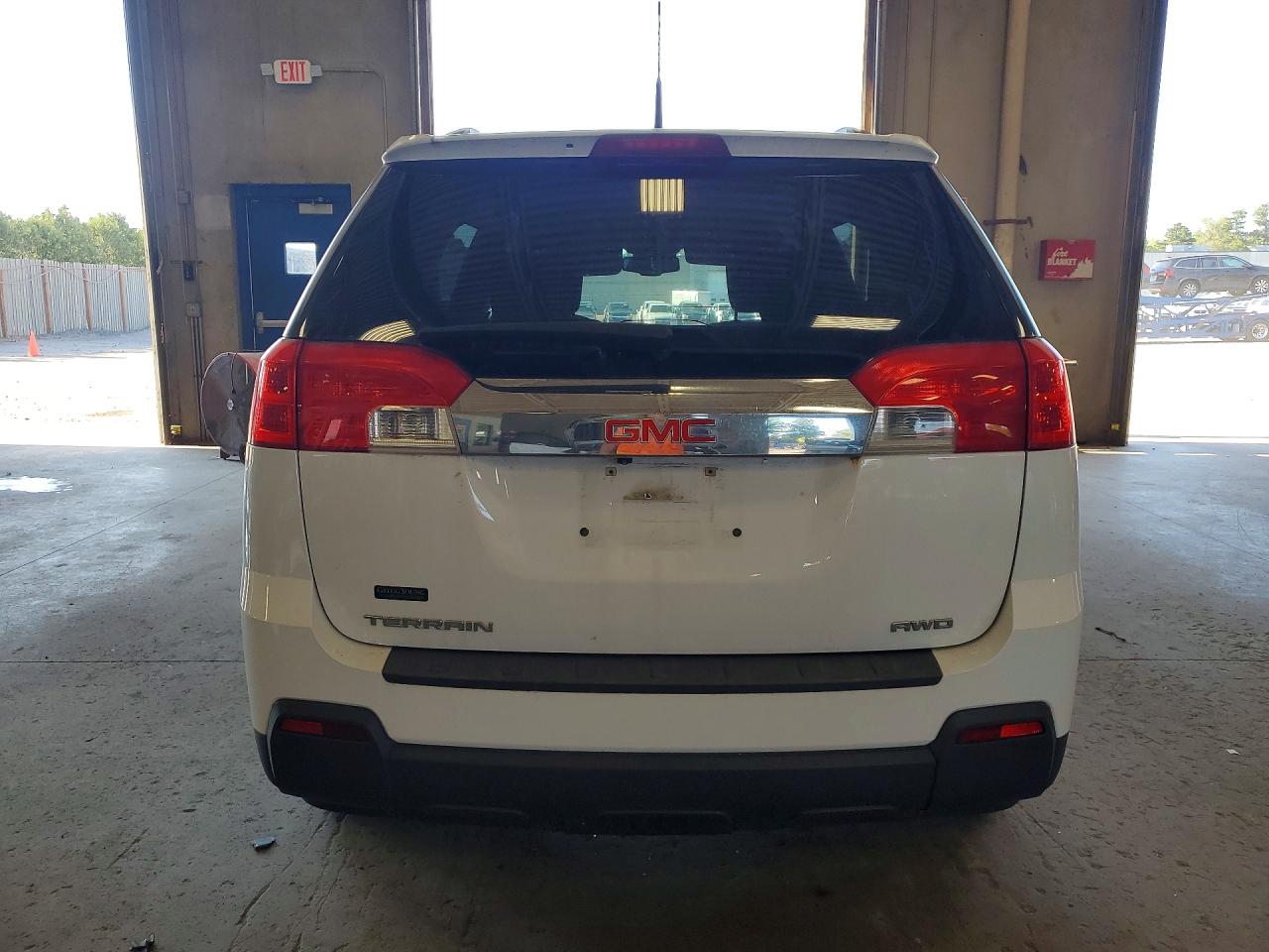 2013 Gmc Terrain Sle White vin: 2GKFLTEKXD6130737