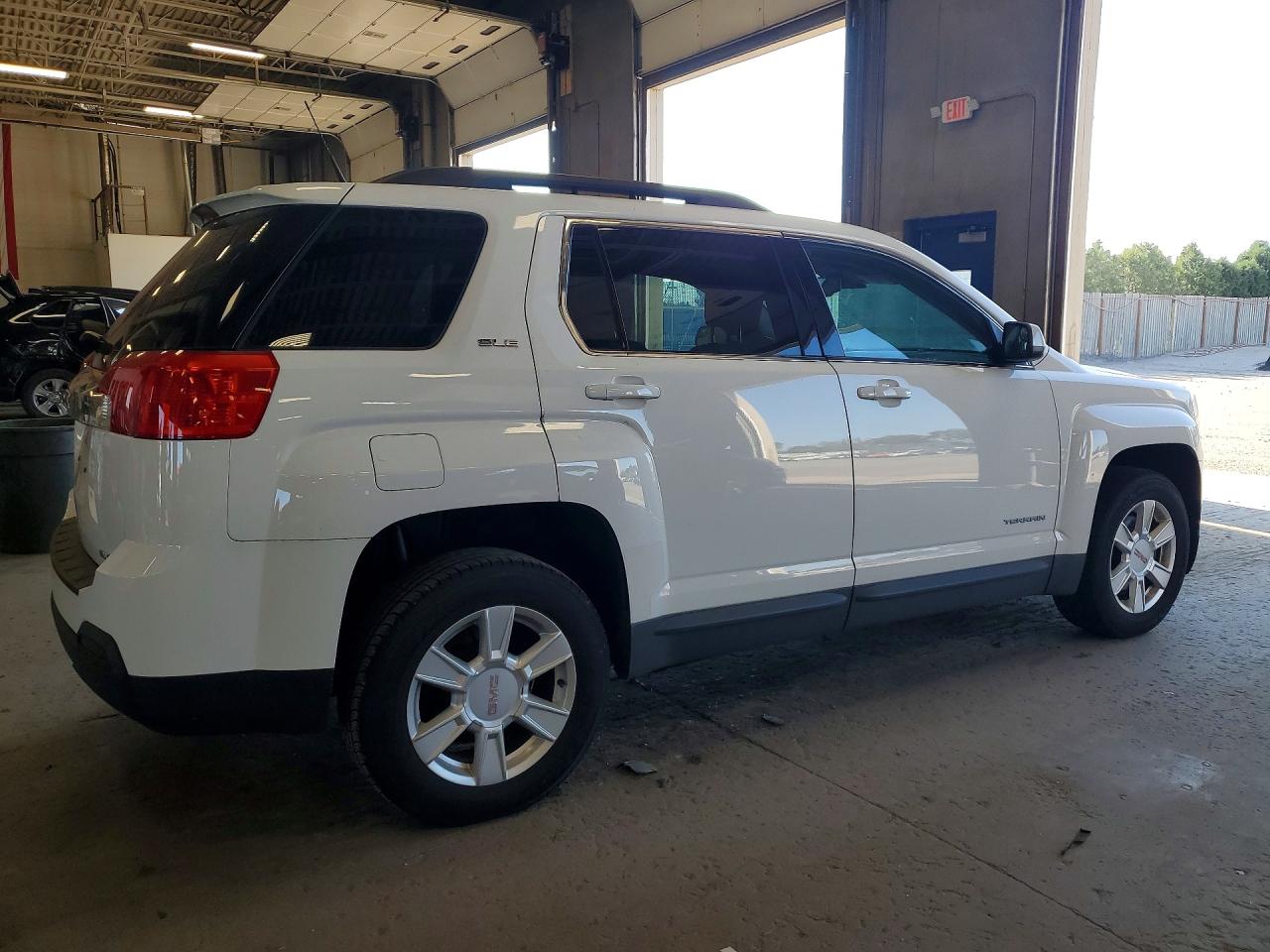 2013 Gmc Terrain Sle White vin: 2GKFLTEKXD6130737