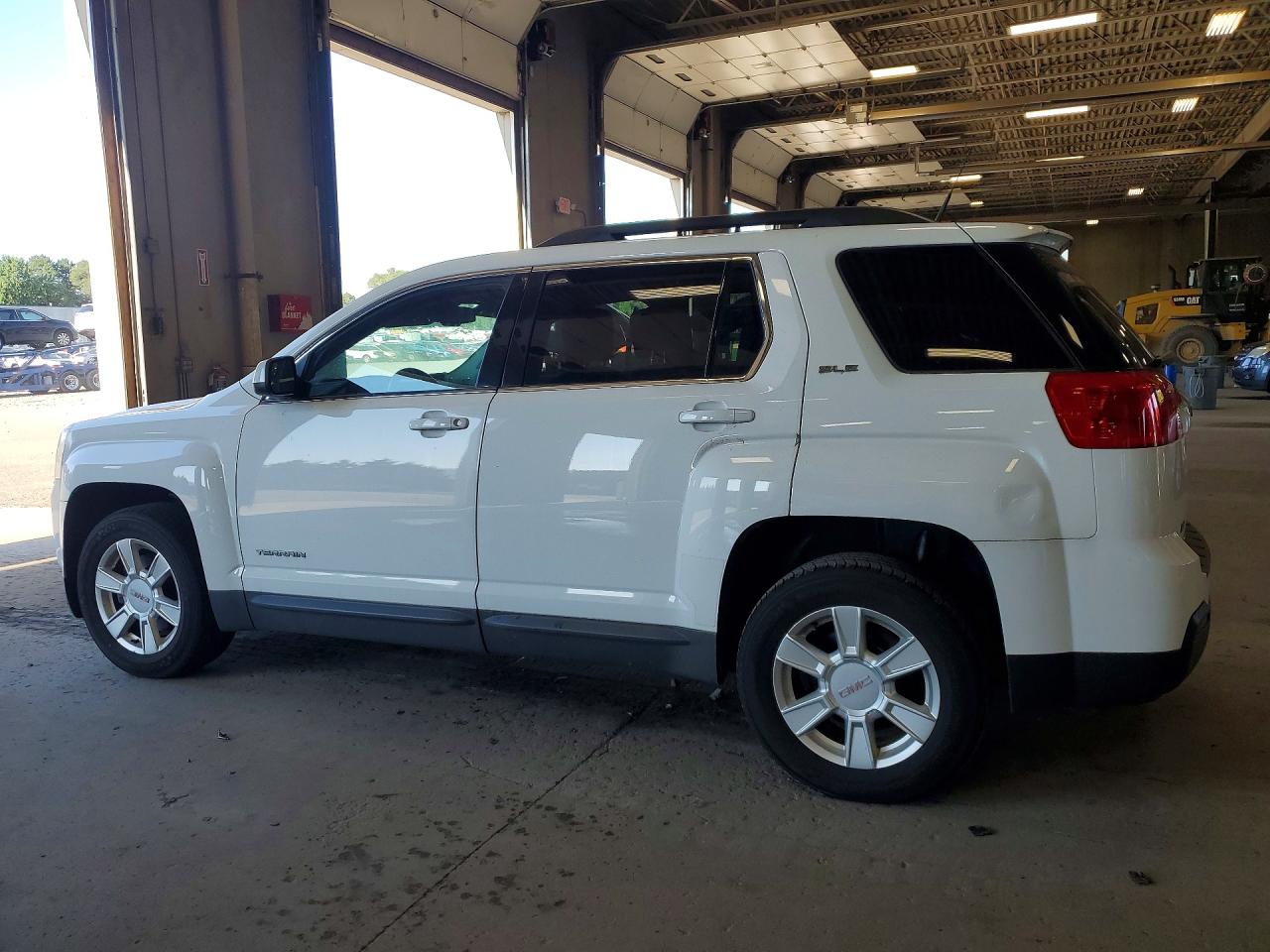 2013 Gmc Terrain Sle White vin: 2GKFLTEKXD6130737