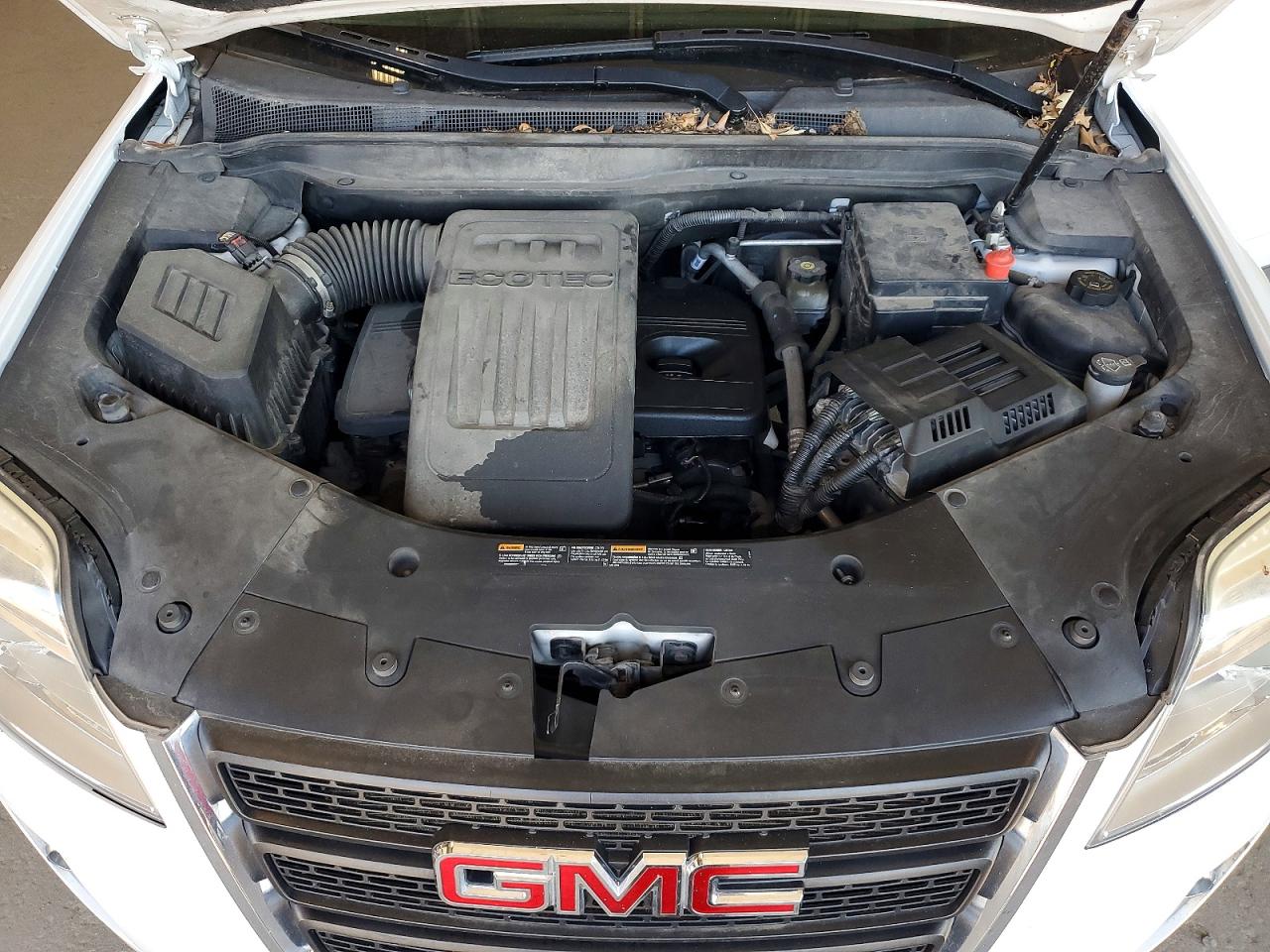 2013 Gmc Terrain Sle White vin: 2GKFLTEKXD6130737