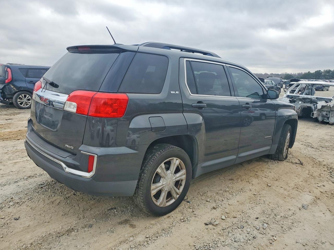 2017 Gmc Terrain Sle Black vin: 2GKFLTEKXH6265478