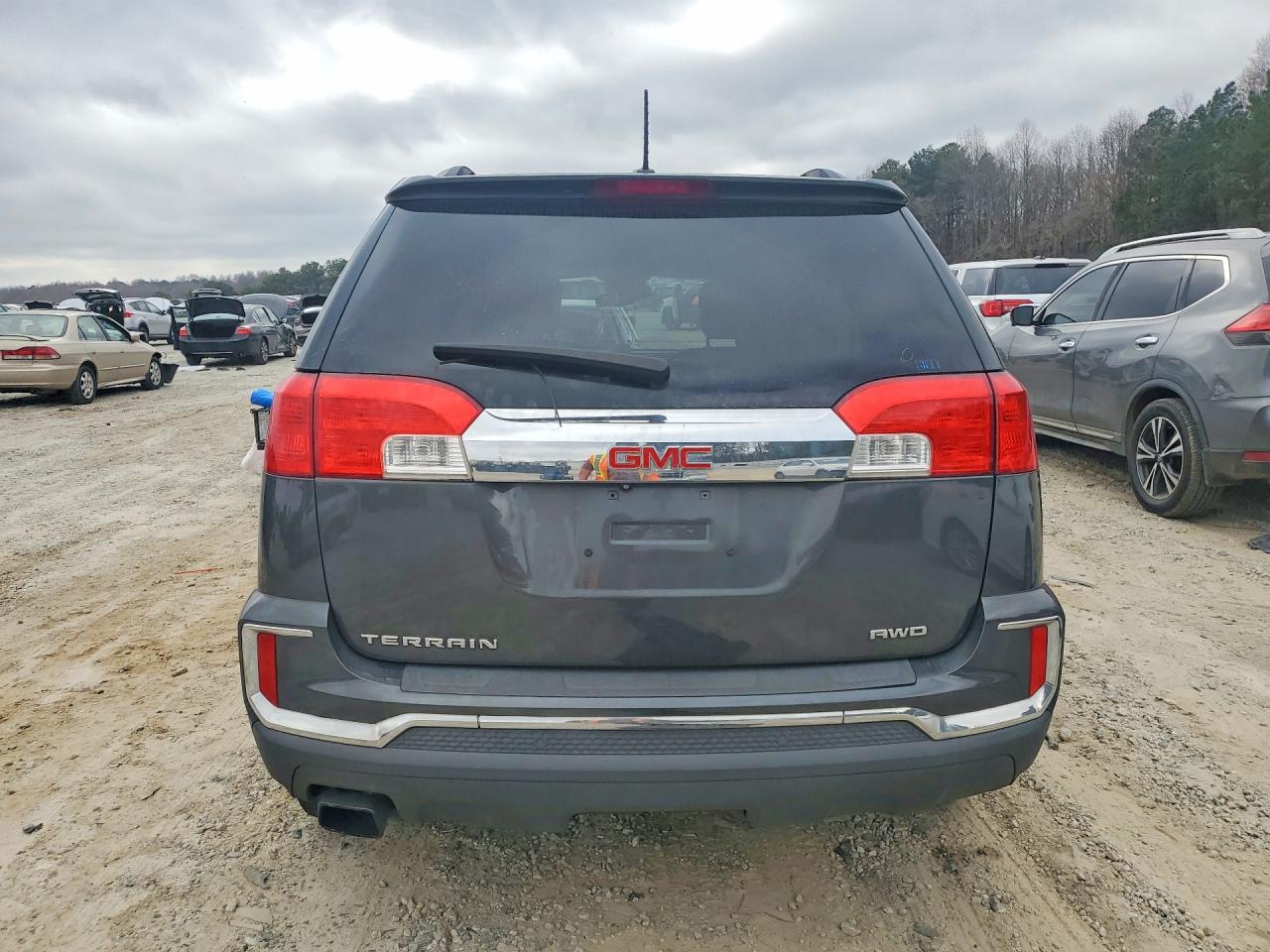 2017 Gmc Terrain Sle Black vin: 2GKFLTEKXH6265478