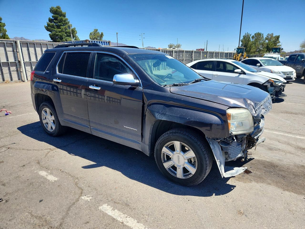 2013 Gmc Terrain Slt Charcoal vin: 2GKFLUE30D6426798
