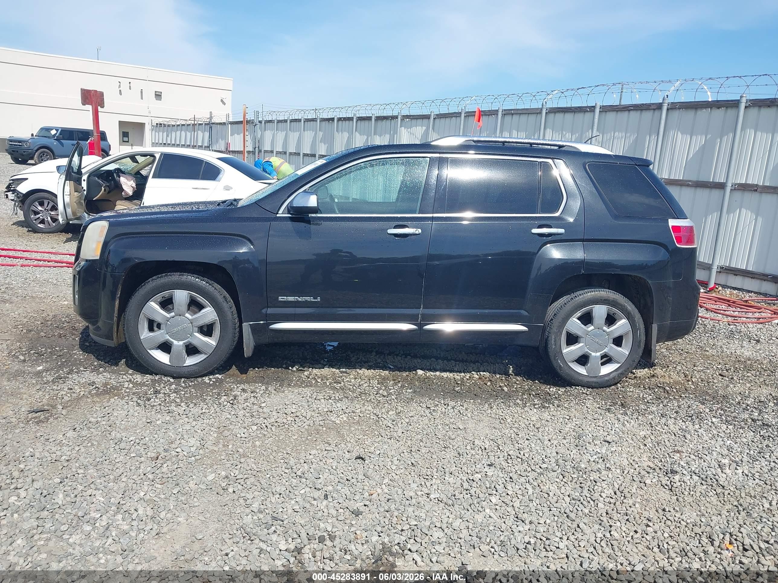 2014 Gmc Terrain Denali Black vin: 2GKFLUE30E6219538