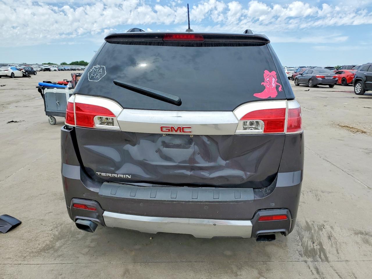 2015 Gmc Terrain Denali Black vin: 2GKFLUE30F6430398