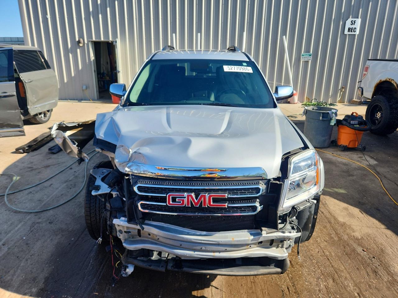 2017 Gmc Terrain Slt Gray vin: 2GKFLUE30H6144506
