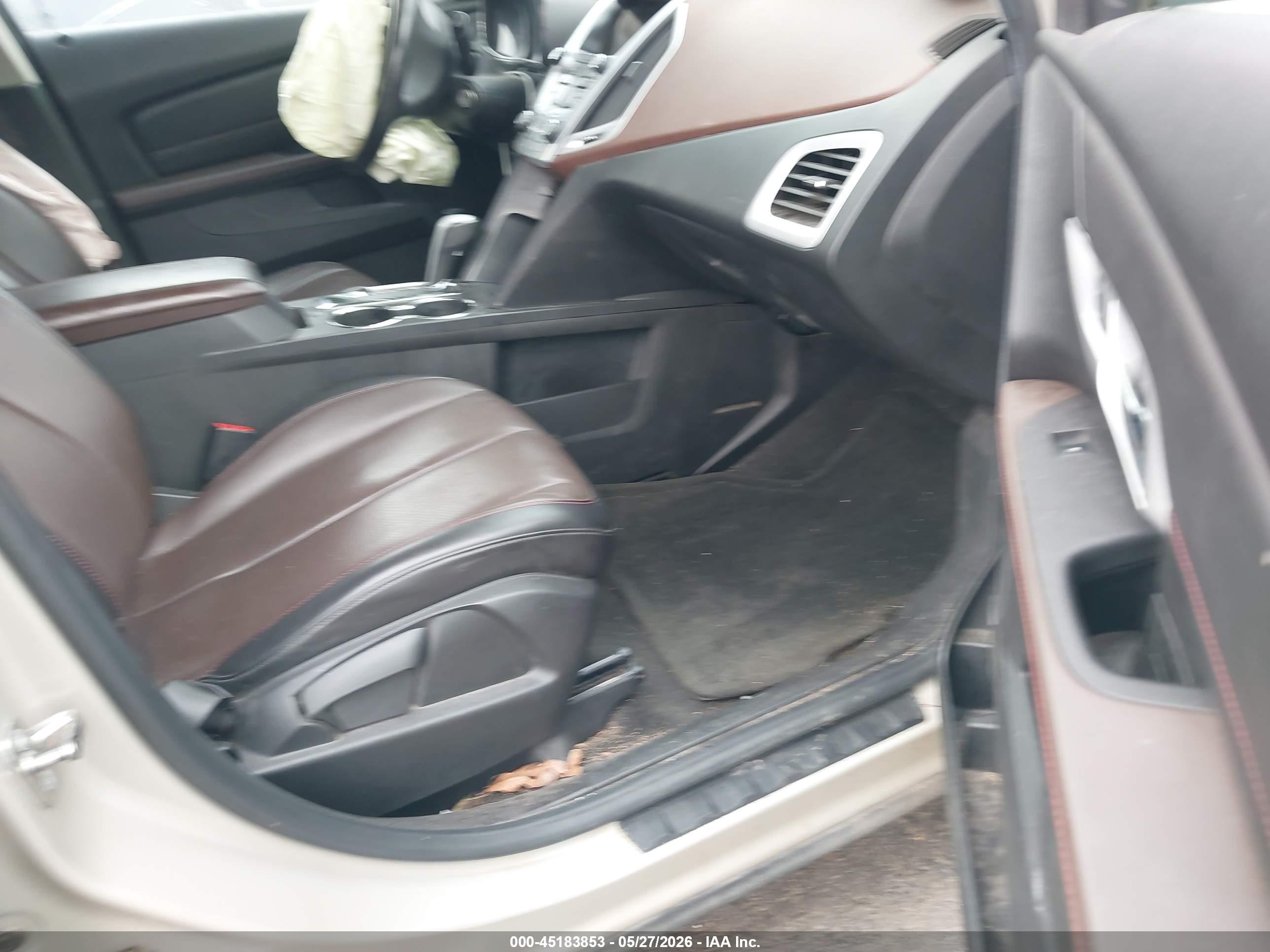 2013 Gmc Terrain Slt-1 Gold vin: 2GKFLUE31D6426468