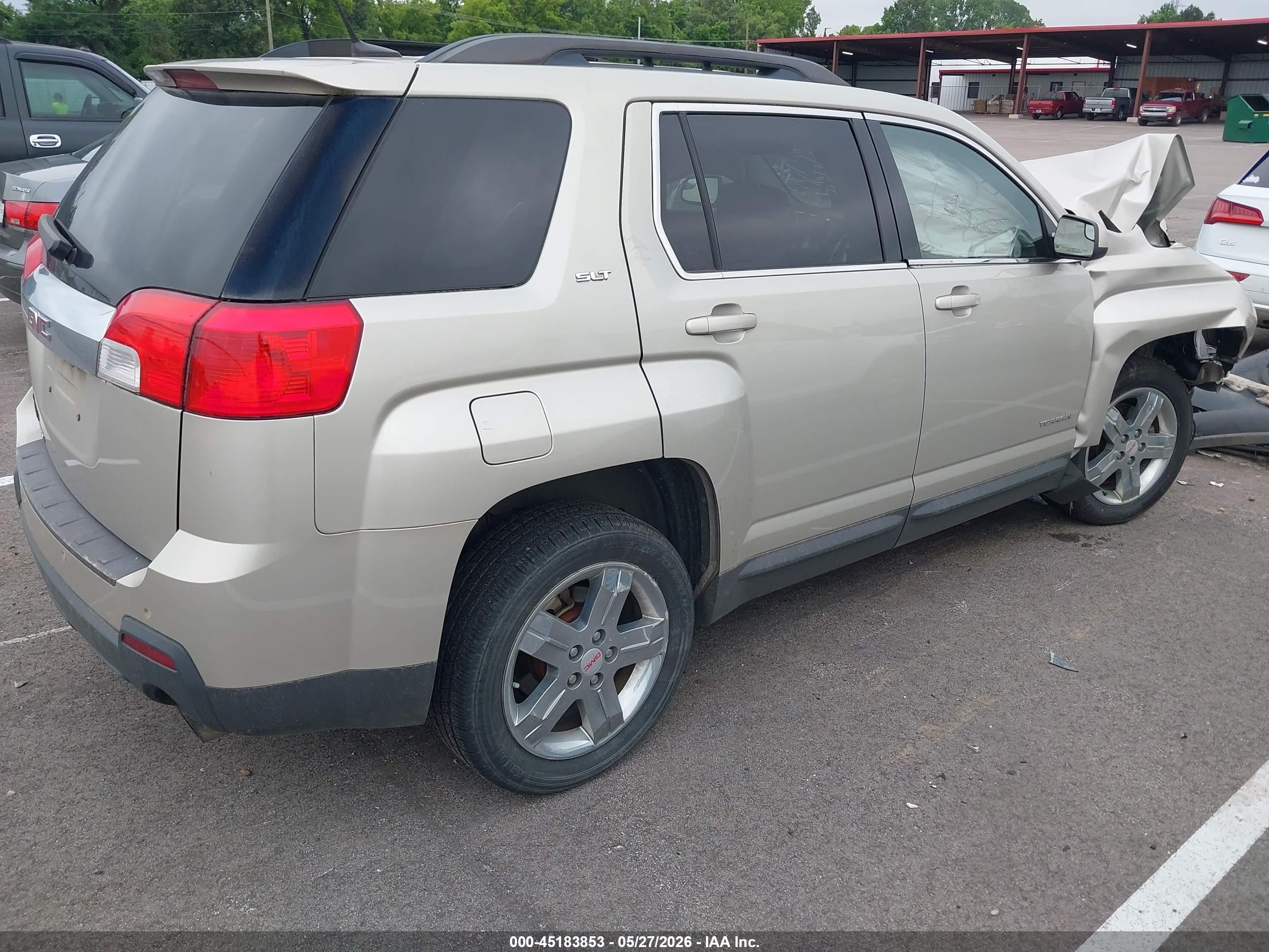 2013 Gmc Terrain Slt-1 Gold vin: 2GKFLUE31D6426468