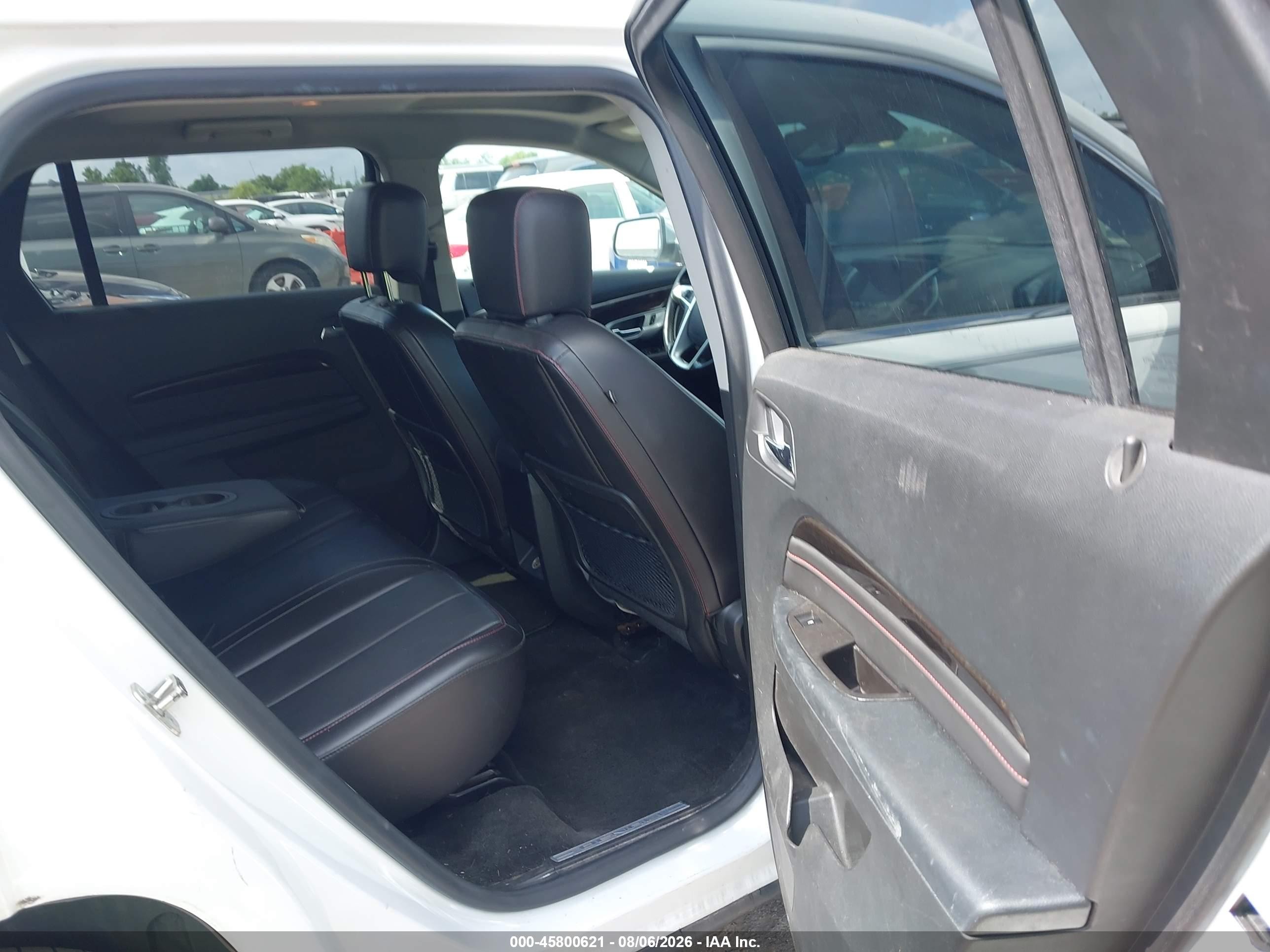 2015 Gmc Terrain Denali White vin: 2GKFLUE31F6200434