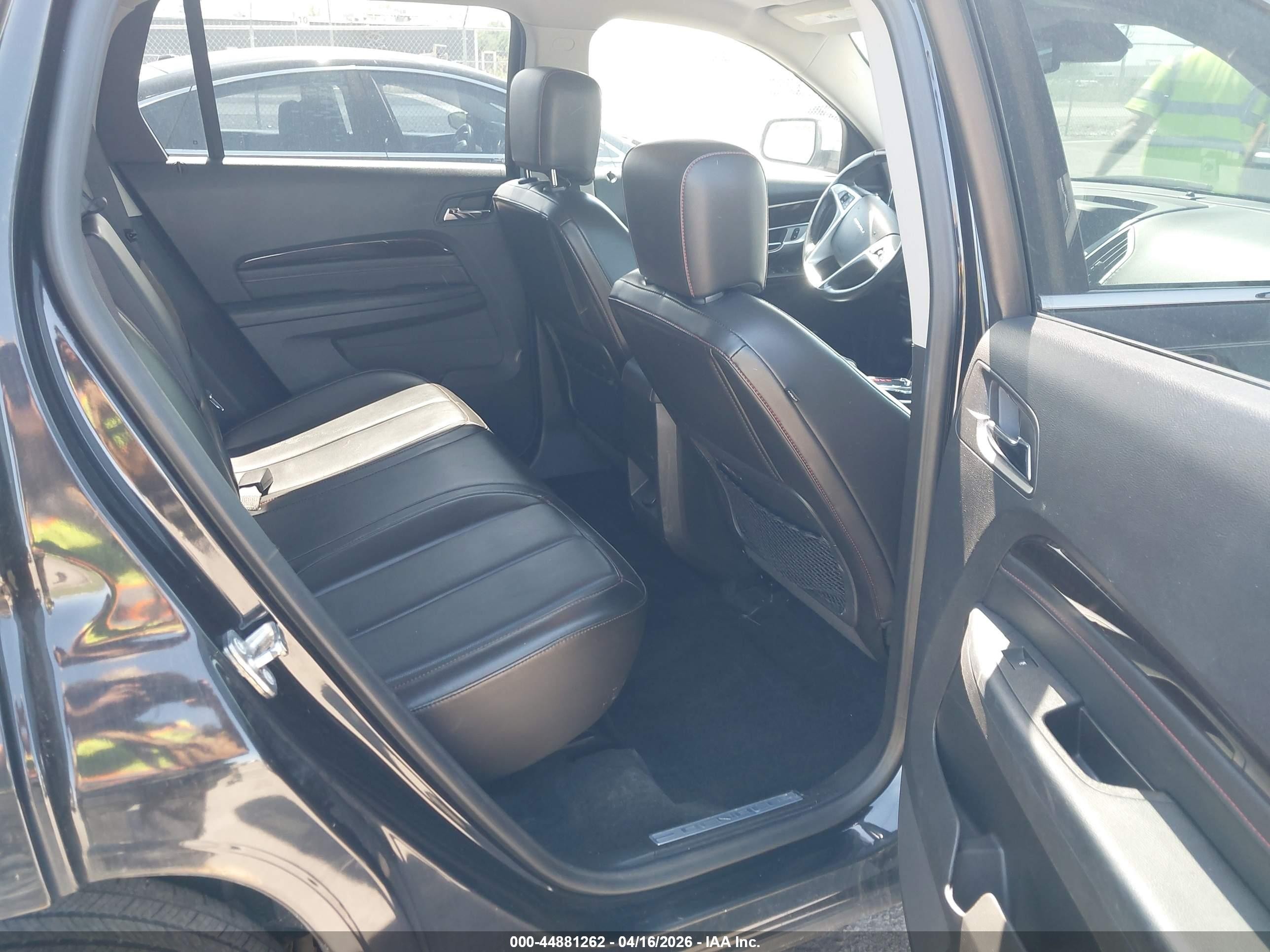 2015 Gmc Terrain Denali Black vin: 2GKFLUE32F6292007