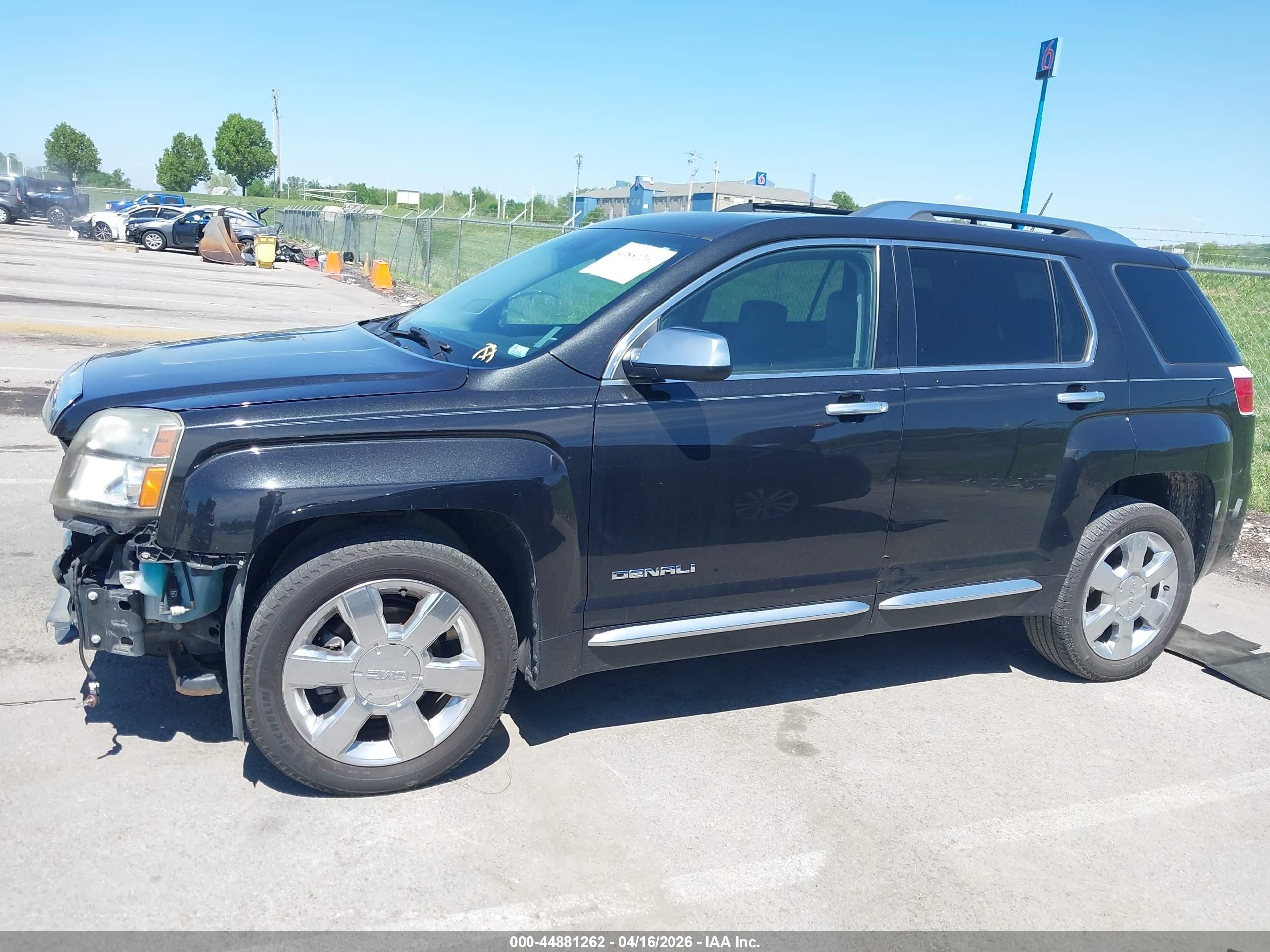 2015 Gmc Terrain Denali Black vin: 2GKFLUE32F6292007