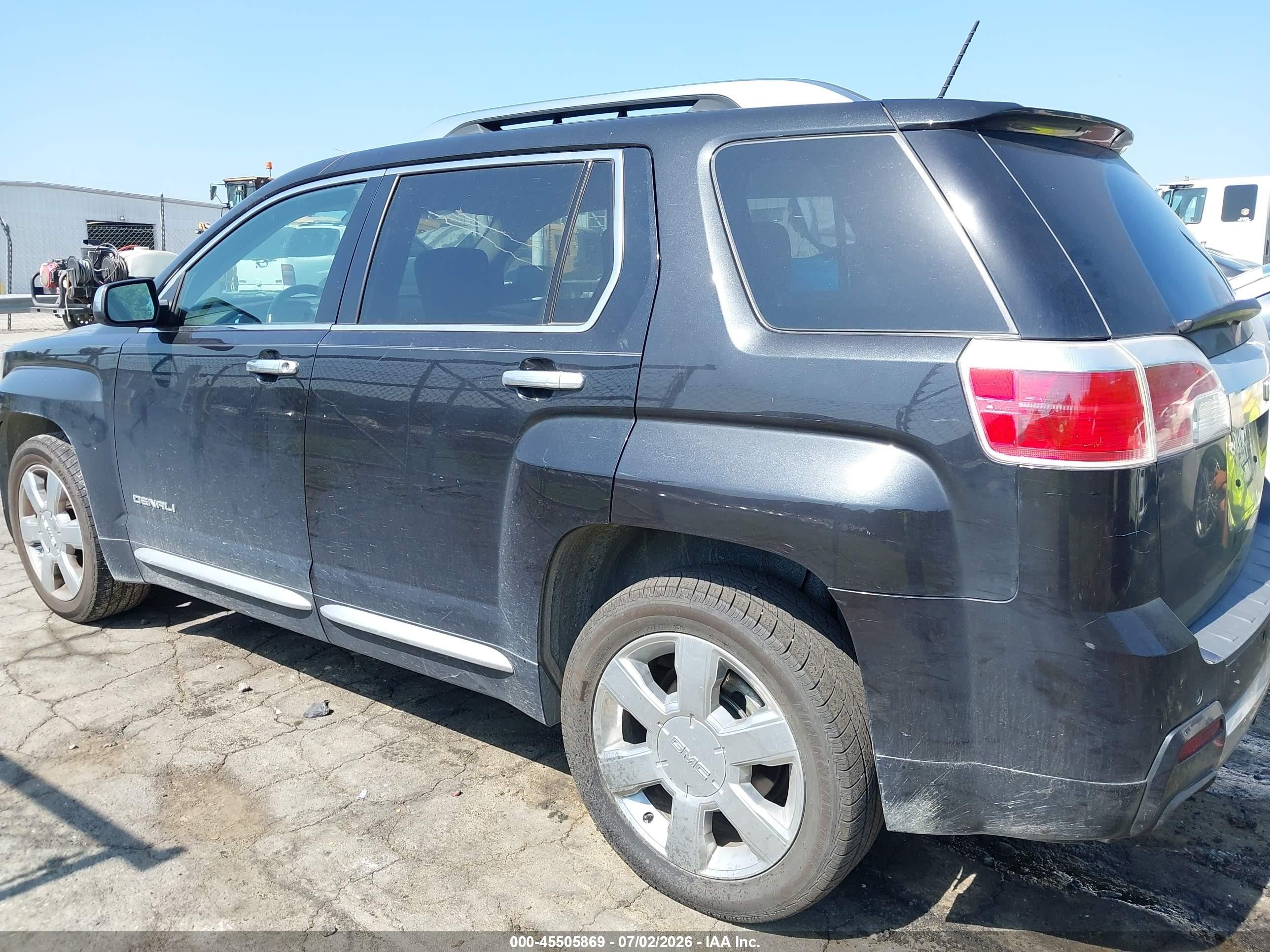 2015 Gmc Terrain Denali Черный vin: 2GKFLUE32F6426403