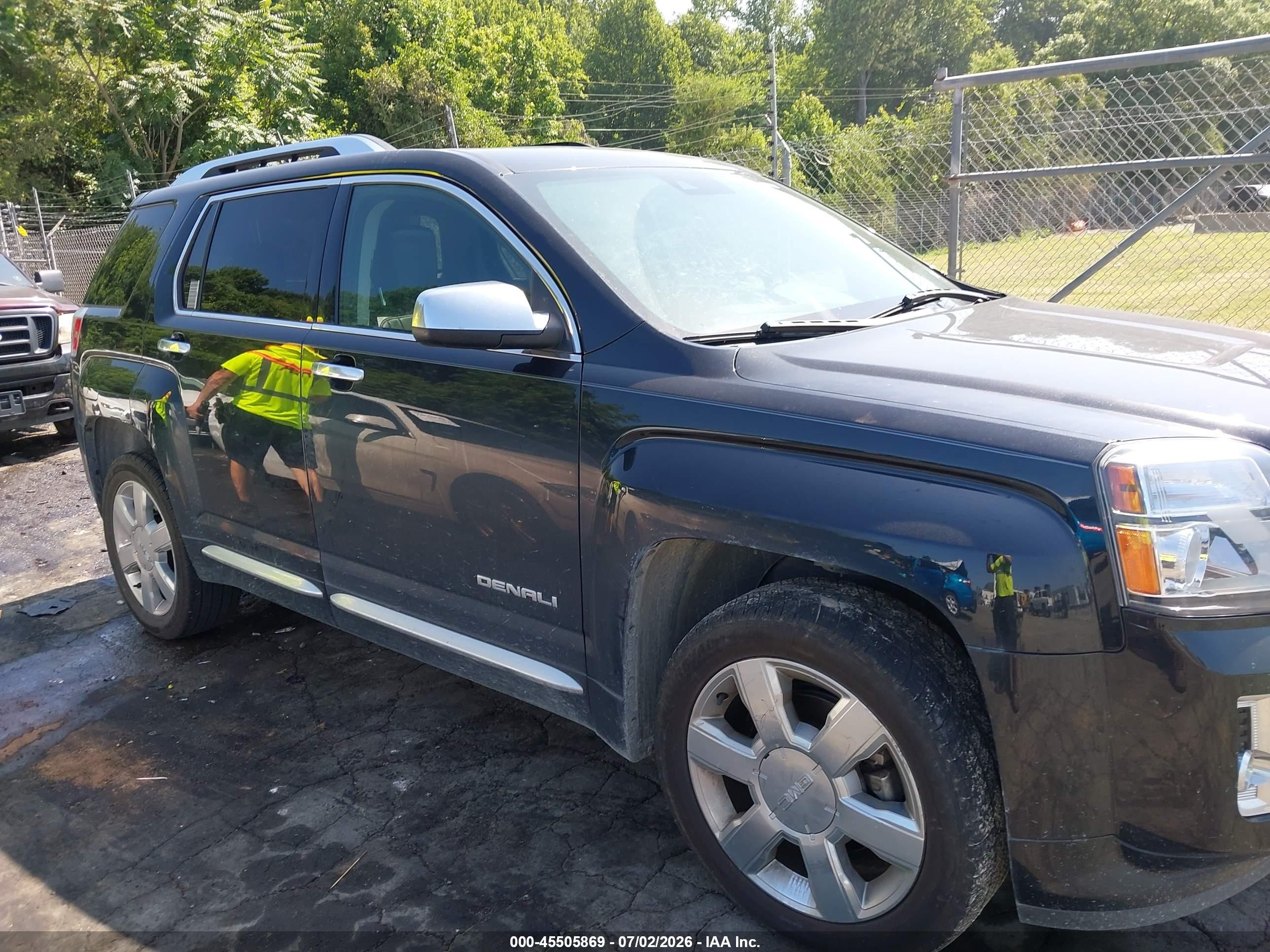 2015 Gmc Terrain Denali Черный vin: 2GKFLUE32F6426403