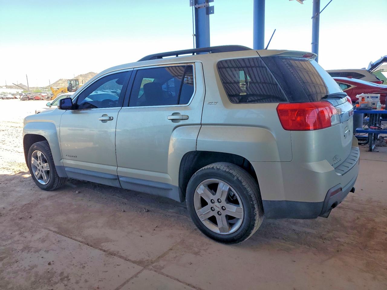2013 Gmc Terrain Slt Cream vin: 2GKFLUE33D6423622