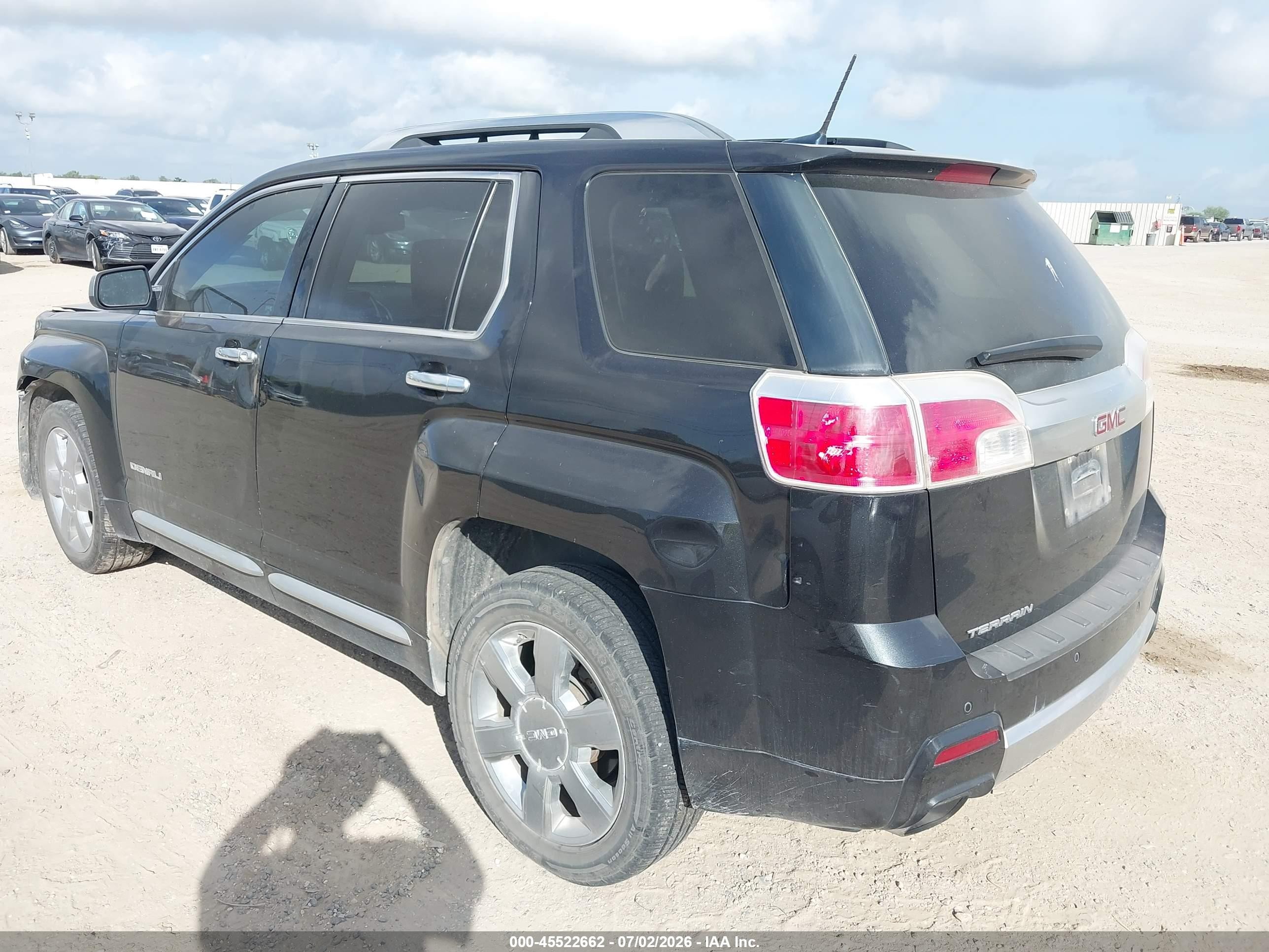 2014 Gmc Terrain Denali Black vin: 2GKFLUE33E6254106