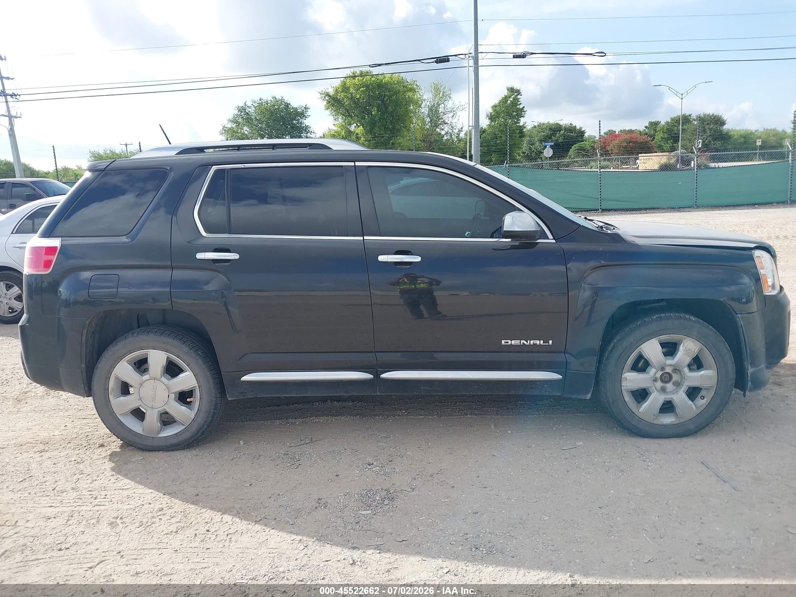 2014 Gmc Terrain Denali Black vin: 2GKFLUE33E6254106