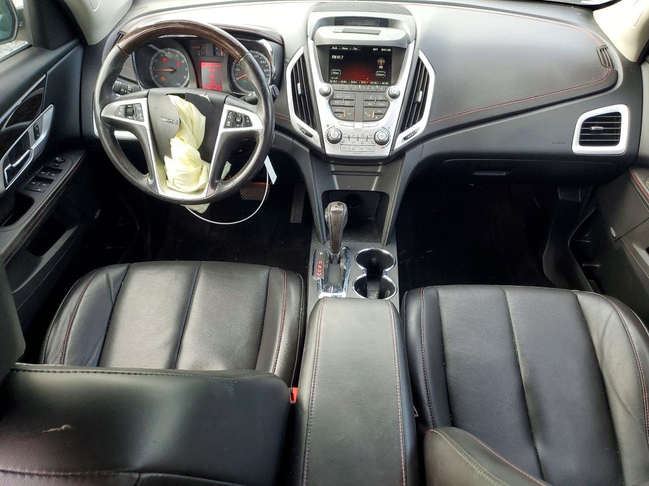 2015 Gmc Terrain Denali White vin: 2GKFLUE33F6302785