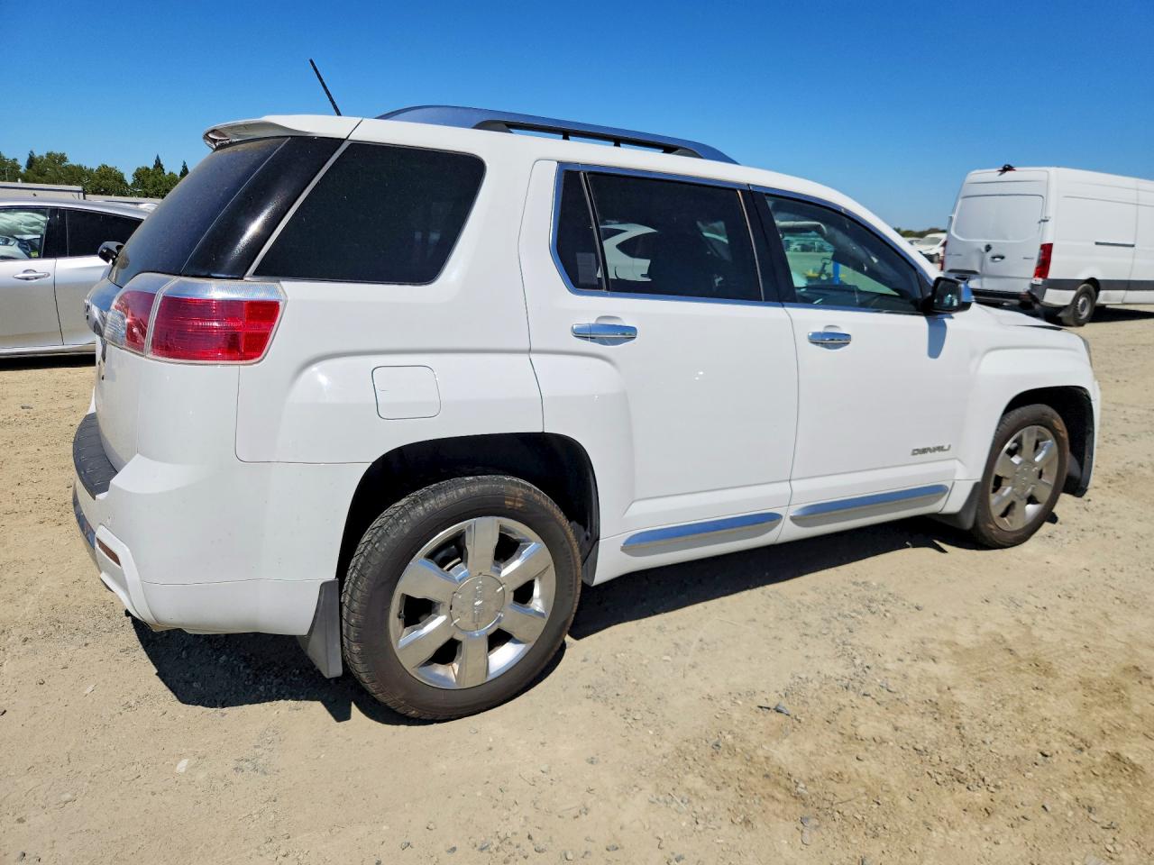 2015 Gmc Terrain Denali Silver vin: 2GKFLUE33F6416351