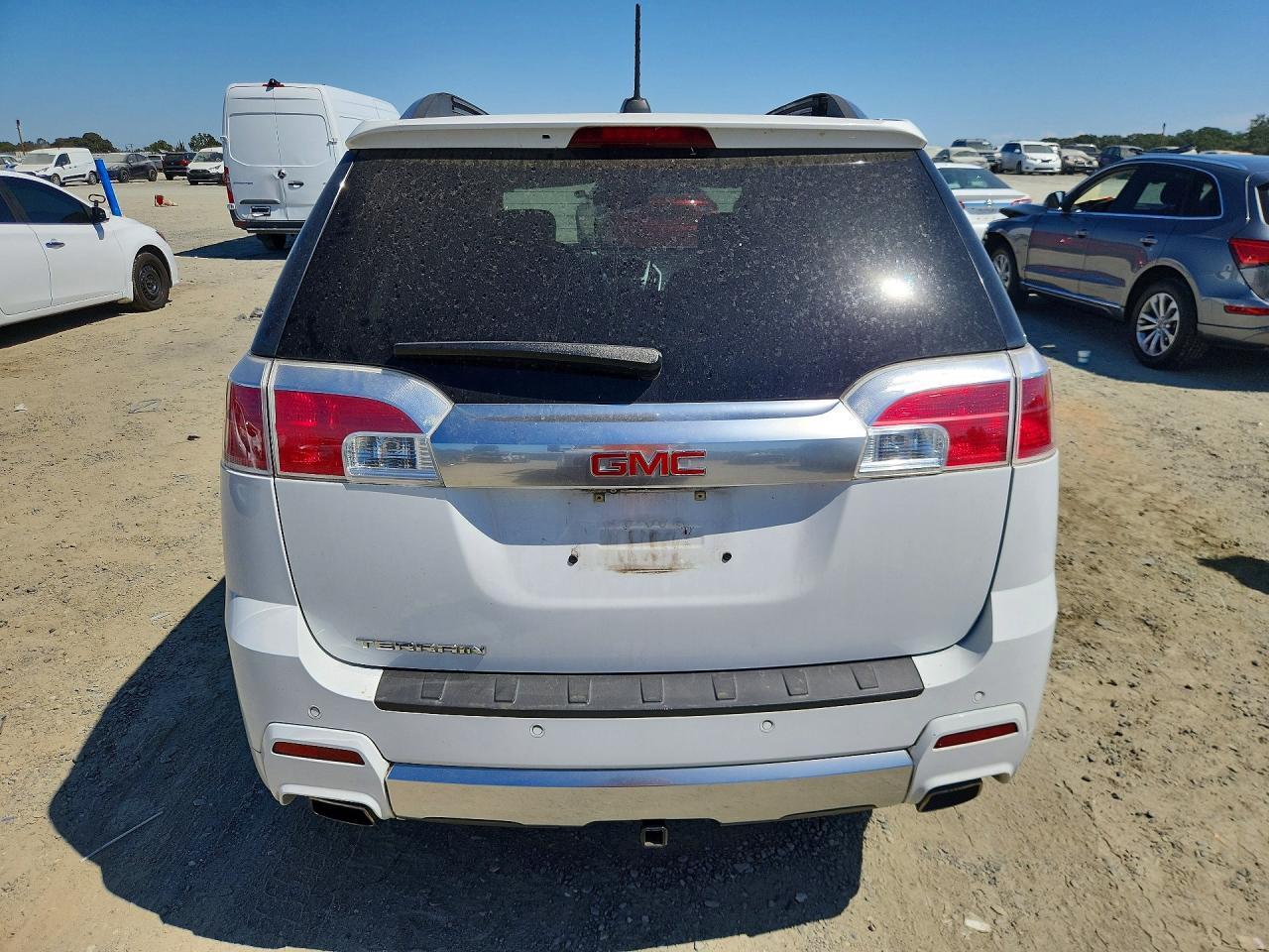 2015 Gmc Terrain Denali Silver vin: 2GKFLUE33F6416351